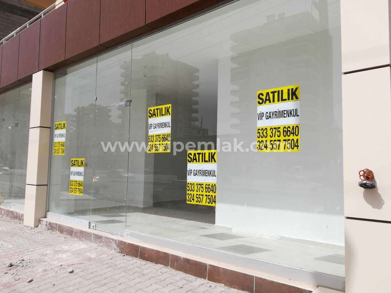MERSİN ERDEMLİ MERKEZDE ANAYOL ÜZERİNDE SATILIK İŞYERİ