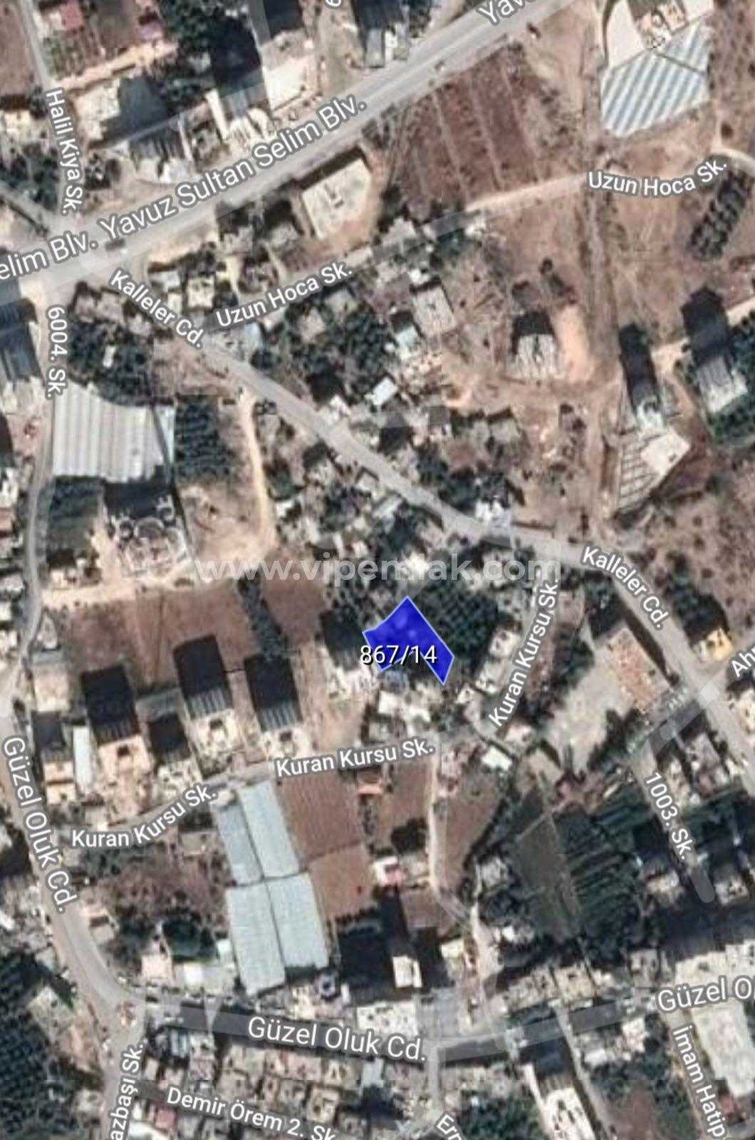 MERSİN ERDEMLİDE KOYUNCU SATILIK 5 KAT İMARLI ARSA