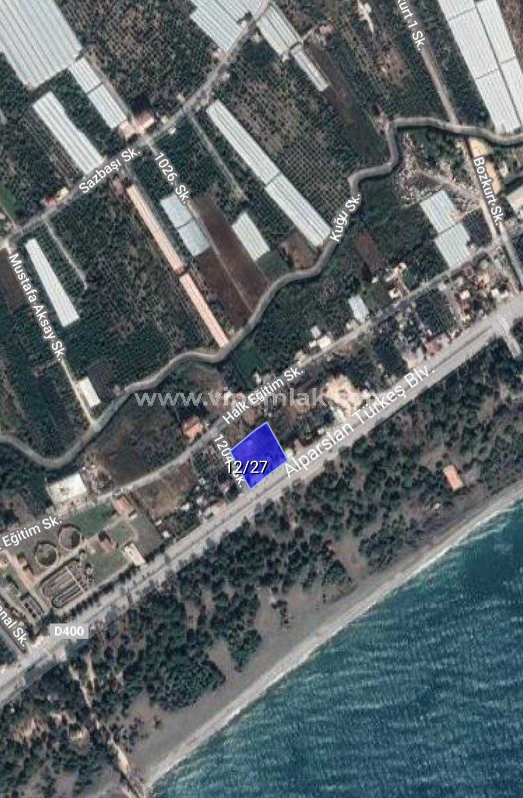 MERSİN ERDEMLİ KOYUNCU SATILIK ANA YOLA CEPE TİCARİ İMARA ACIK TARLA