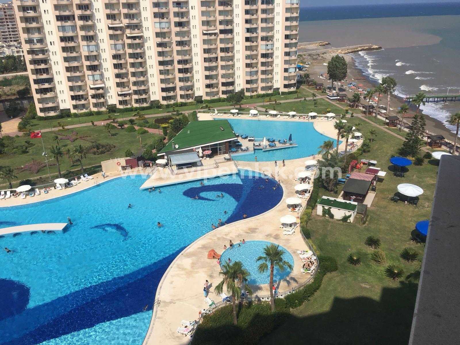 MERSİN KARGIPINARI QUEENABA SİTESİNDE KİRALIK YAZLIK DAİRE