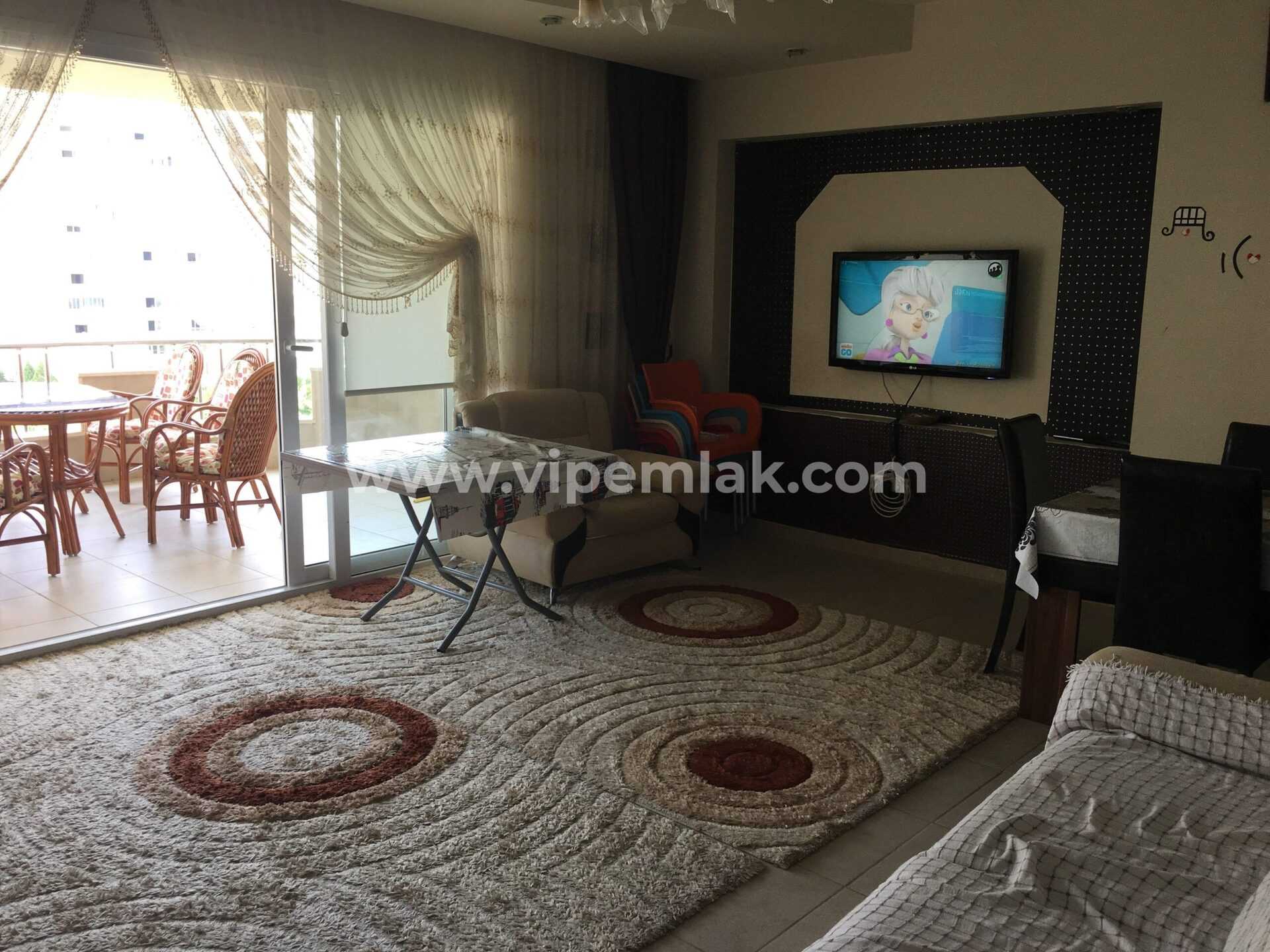 MERSİN KARGIPINARI QUEENABA SİTESİNDE KİRALIK YAZLIK DAİRE