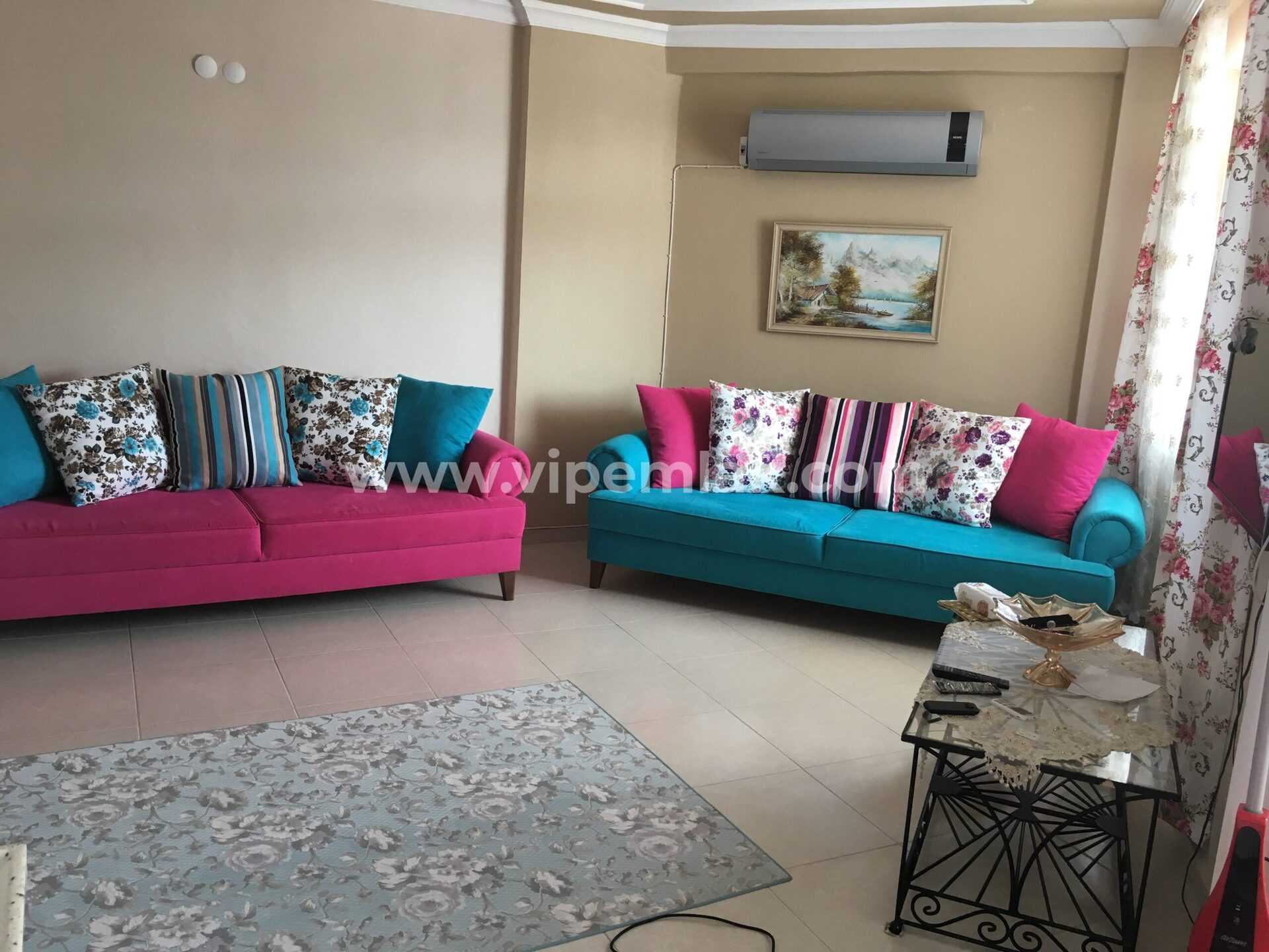 MERSİN TÖMÜK MAVİKENT SİTESİNDE SATILIK YAZLIK DAİRE
