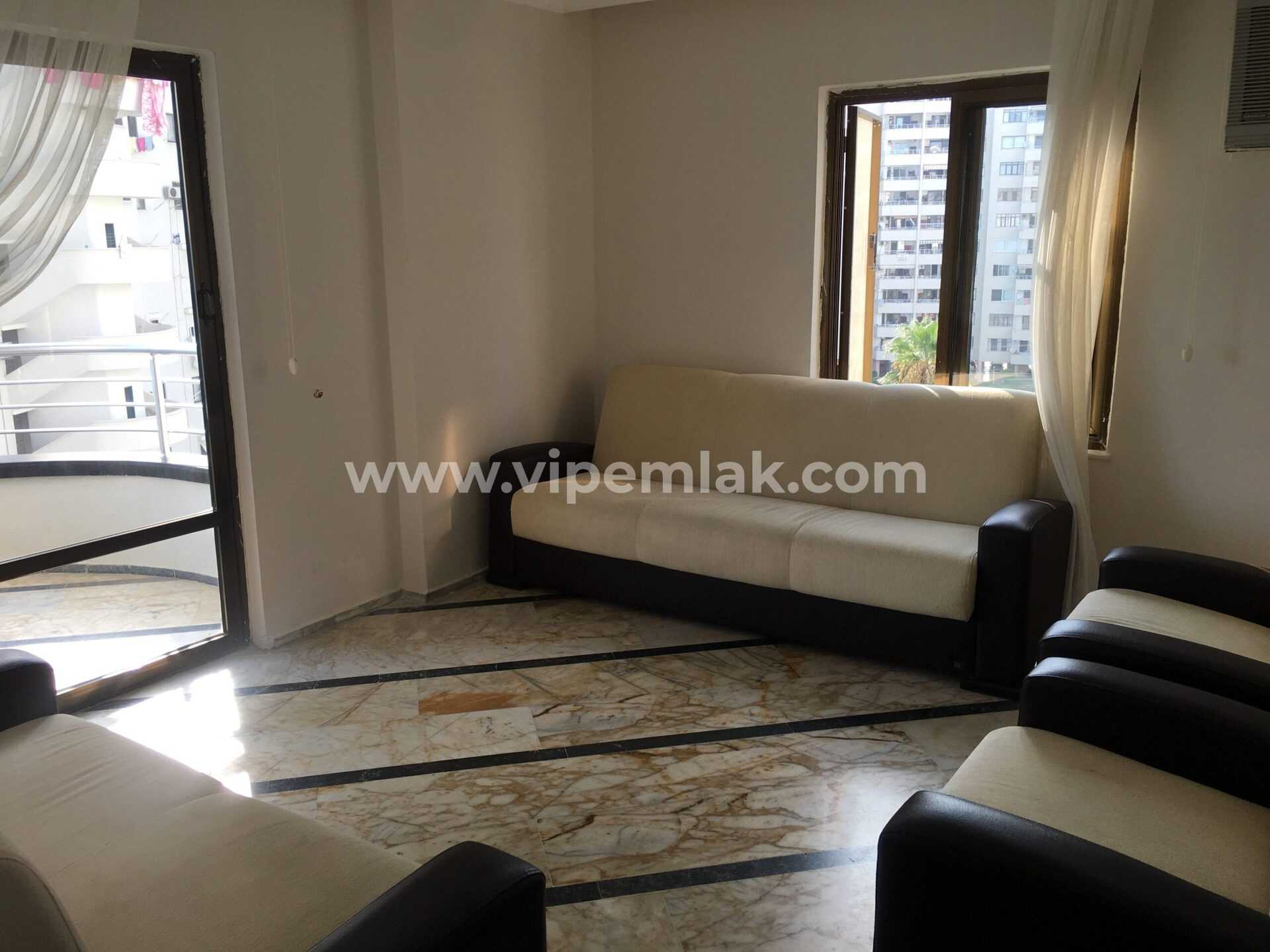 MERSİN ARPAÇBAHŞİŞ FLAMİNGO 1 SİTESİNDE SATILIK EŞYALI YAZLIK DAİRE