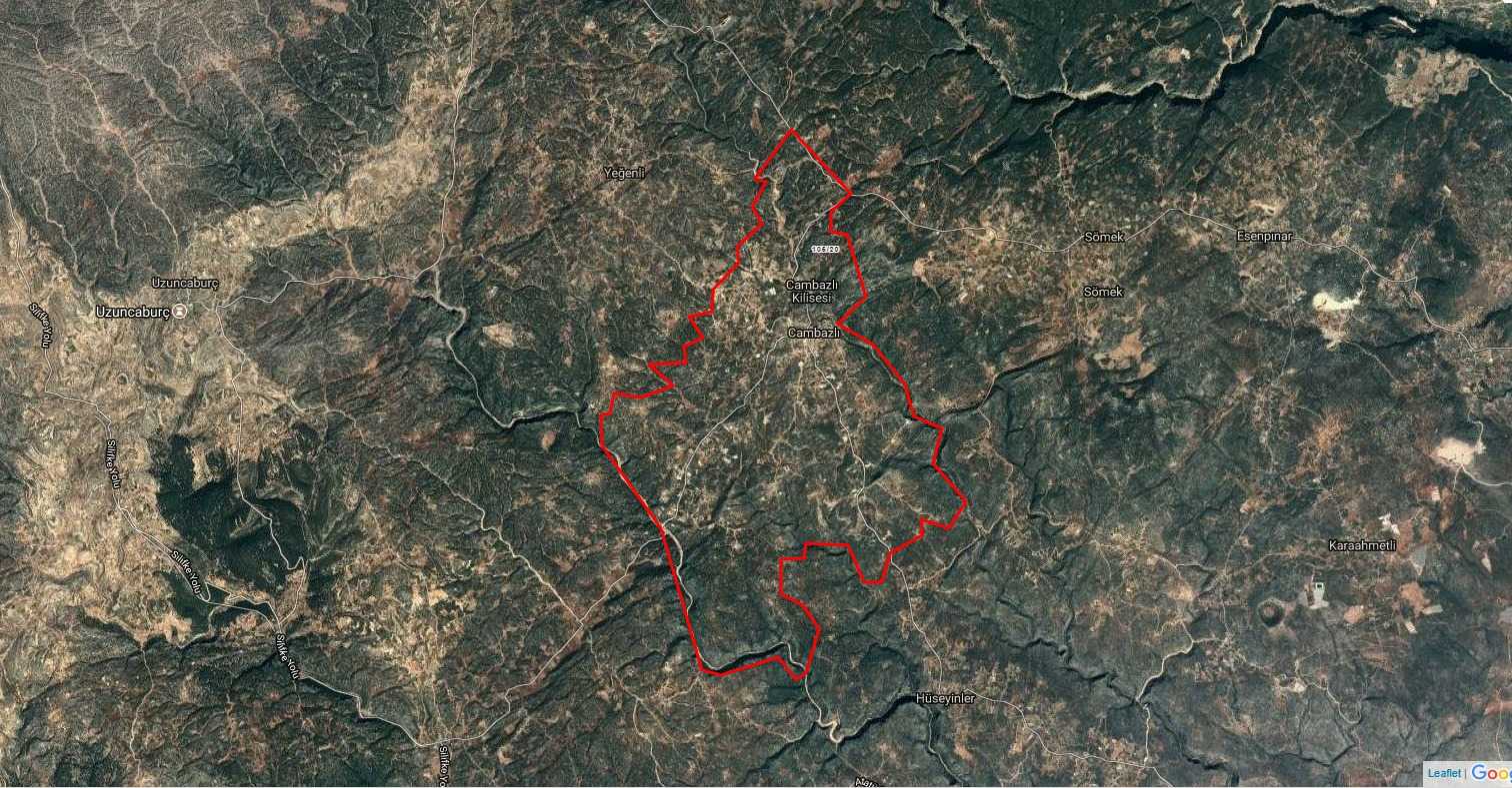 SİLİFKE CAMBAZLI KÖYÜ 3.575M2 SATILIK TARLA