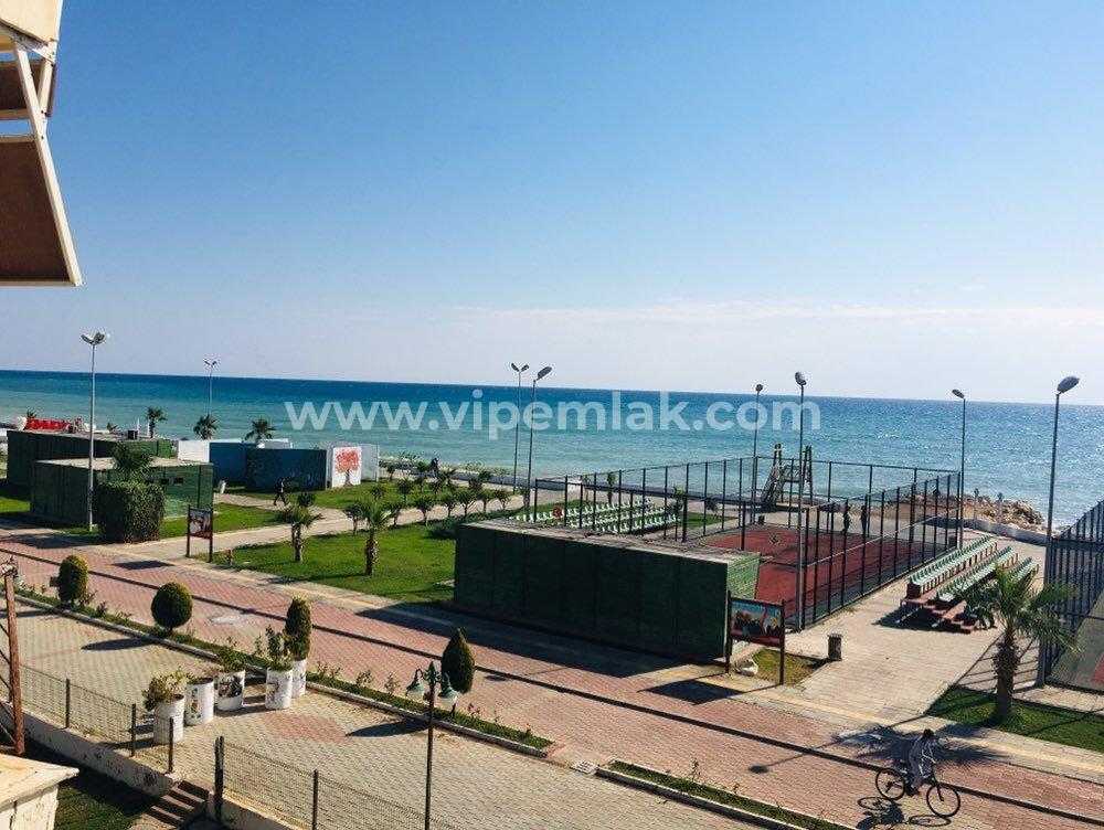 ERDEMLİ ERCİYES SİTESİNDE MUHTEŞEM DENİZ MANZARALI İÇİ YAPILI SATILIK DAİRE