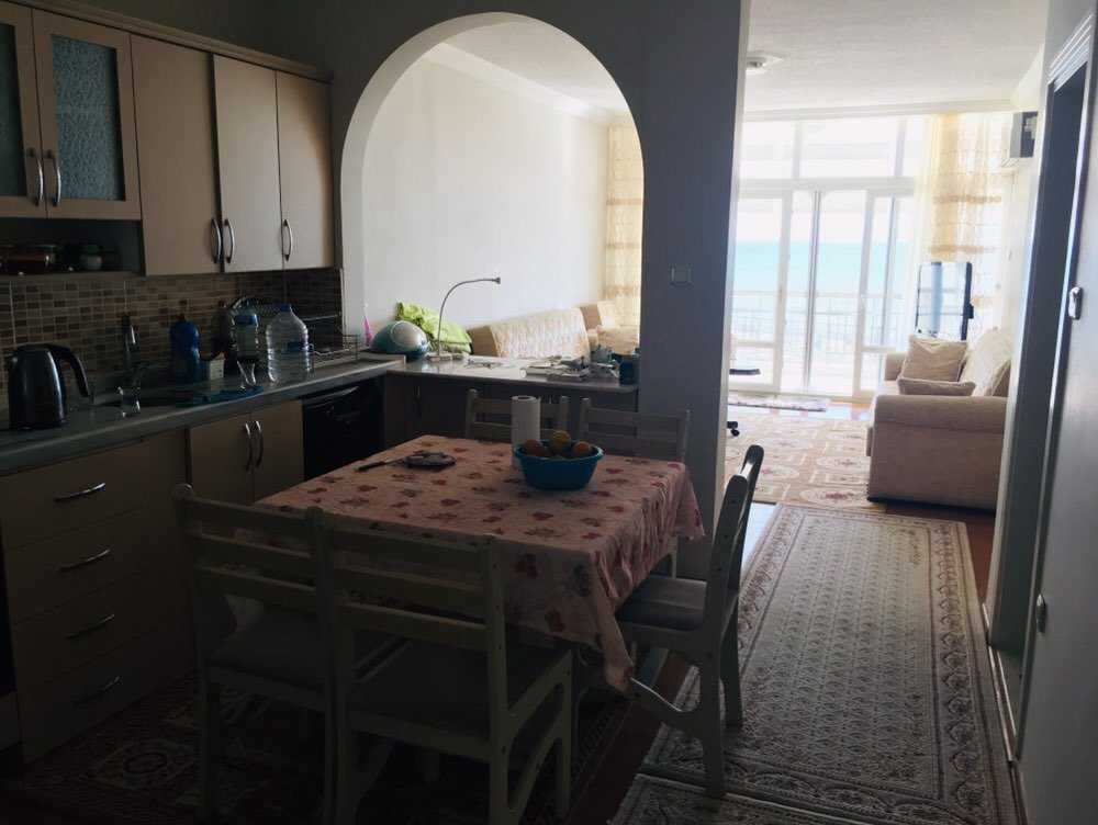 ERDEMLİ ERCİYES SİTESİNDE MUHTEŞEM DENİZ MANZARALI İÇİ YAPILI SATILIK DAİRE