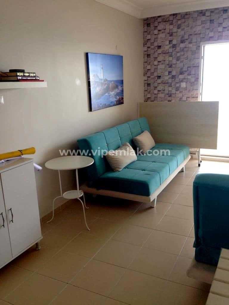 TÖMÜK MANOLYA 1 SİTESİNDE EŞYALI BAKIMLI SATILIK 2+1 YAZLIK DAİRE
