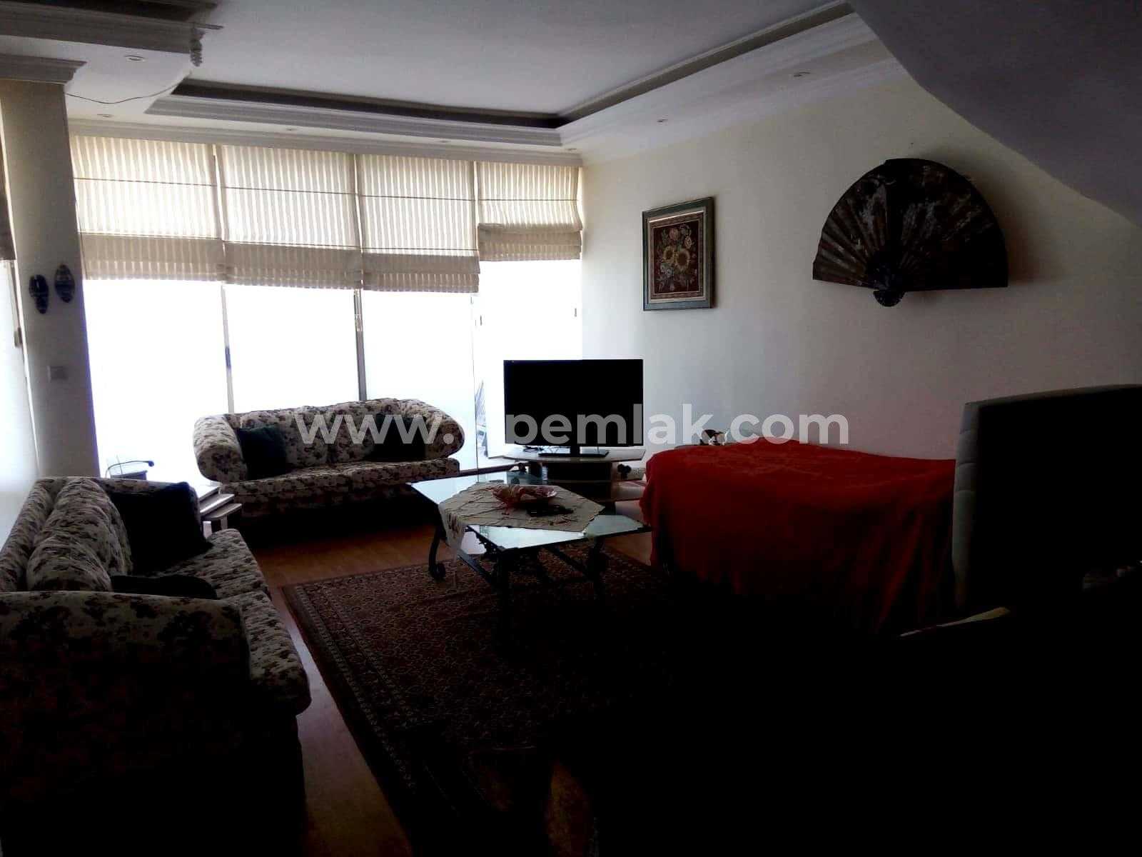 ARPAÇBAHŞİŞ MTS DENİZE SIFIR  300M2 4+1 SATILIK EŞYALI DUBLEX