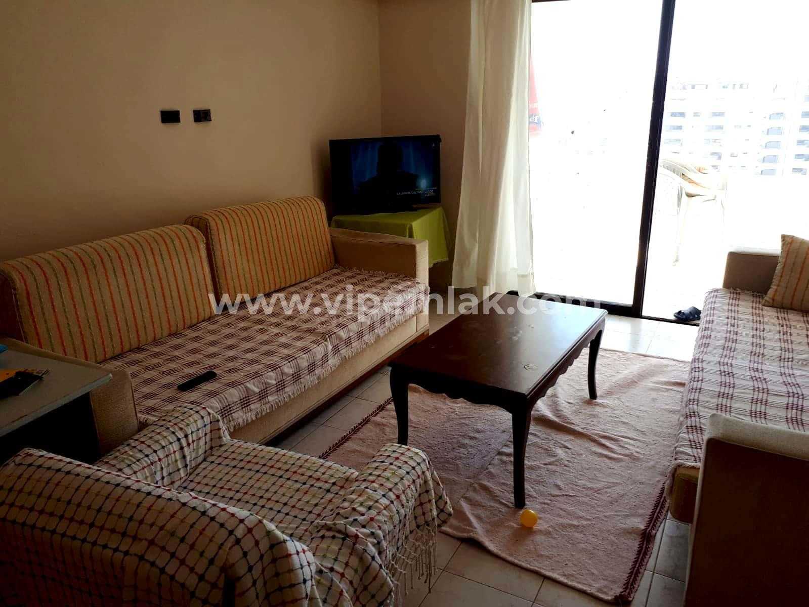 GONDOL 2 SİTESİNDE DENİZ MANZARALI EŞYALI SATILIK UYGUN 1+1 YAZLIK DAİRE