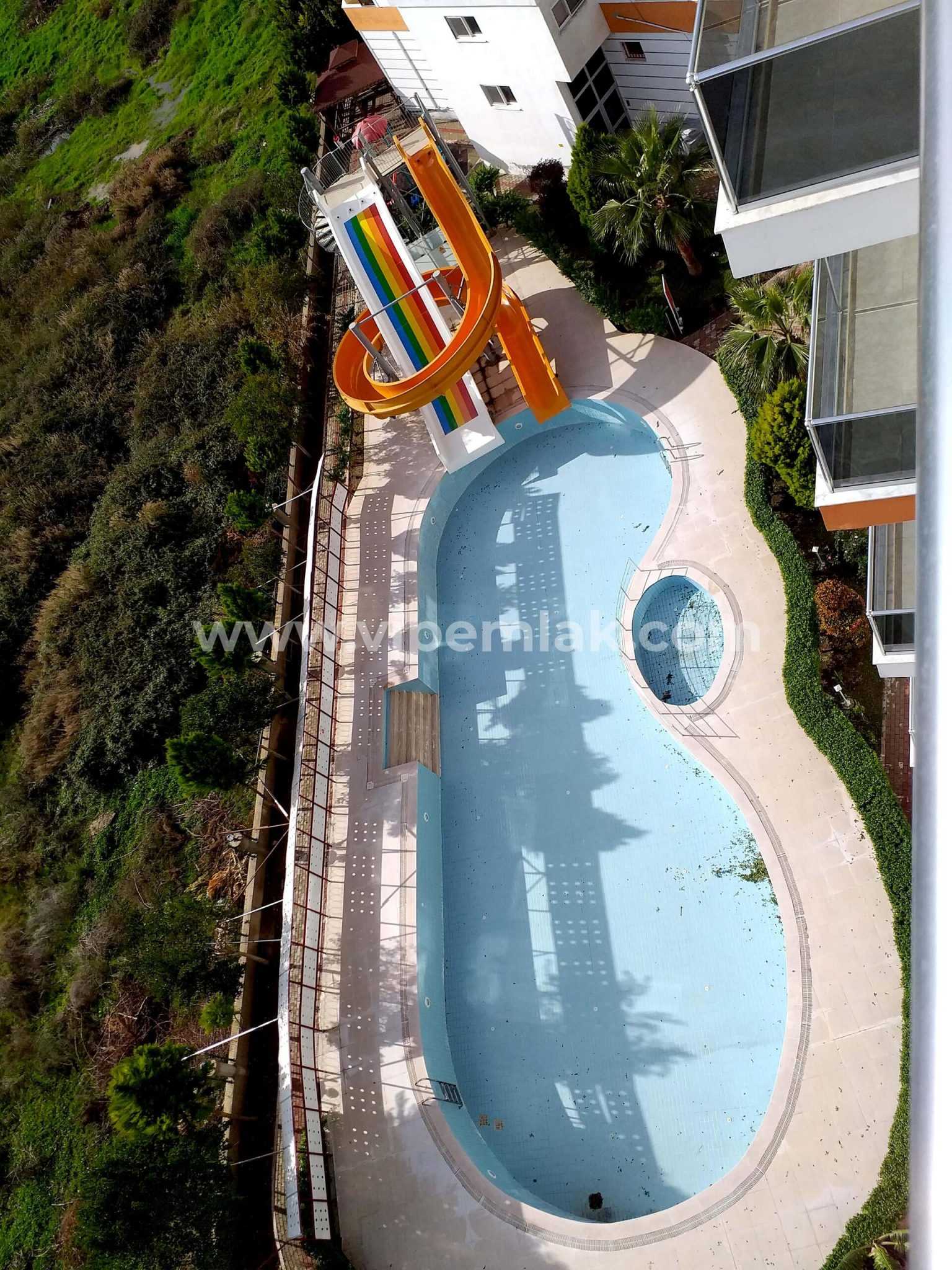 kargıpınarı heaven courts  satılık yüksek kat deniz manzaralı 2+1 daire
