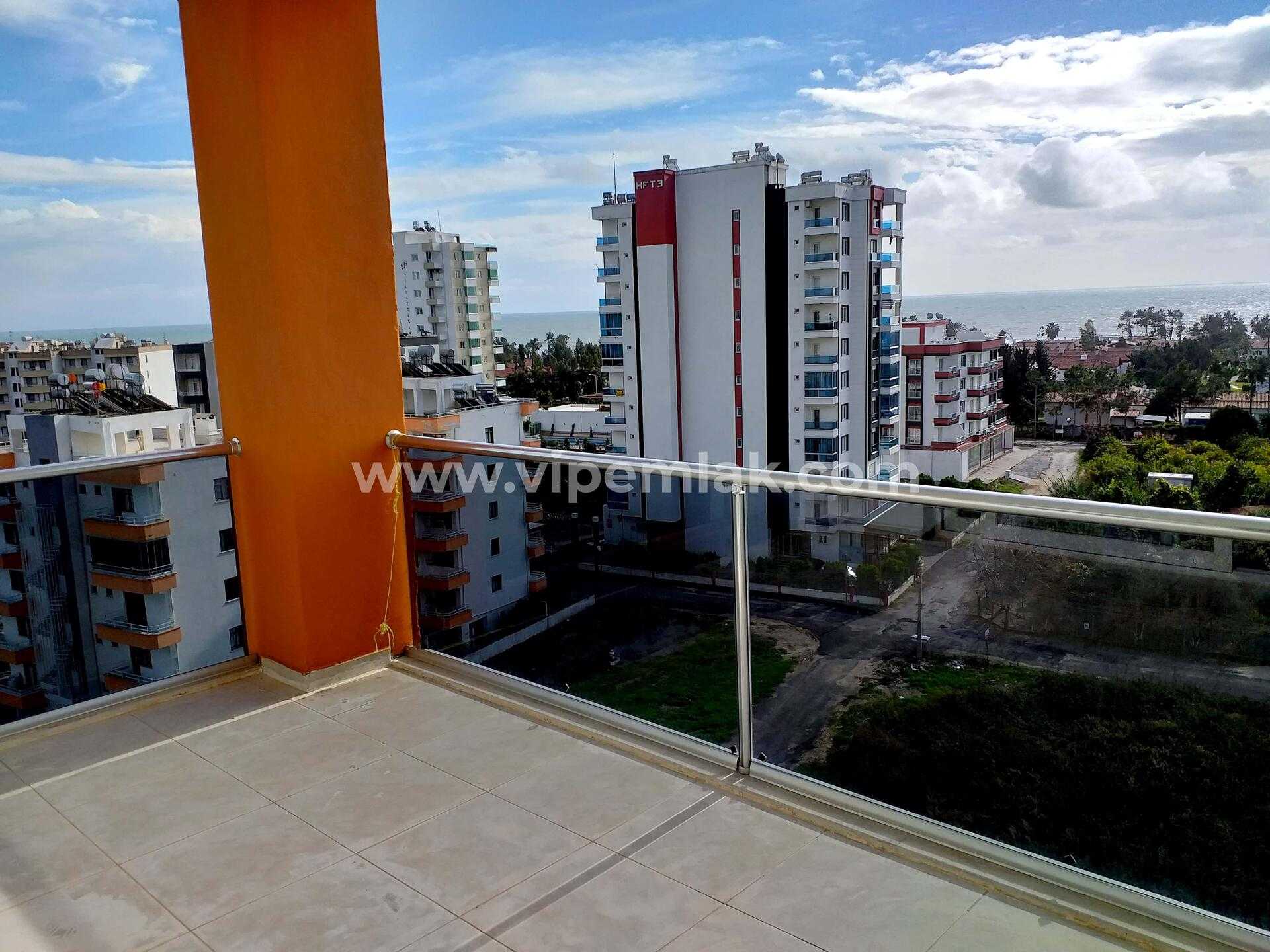 kargıpınarı heaven courts  satılık yüksek kat deniz manzaralı 2+1 daire