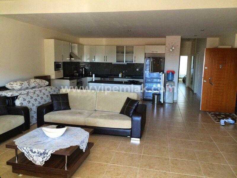 KARGIPINARI QUEENABA SİTESİNDE DENİZ MANZARALI EŞYALI KİRALIK DAİRE