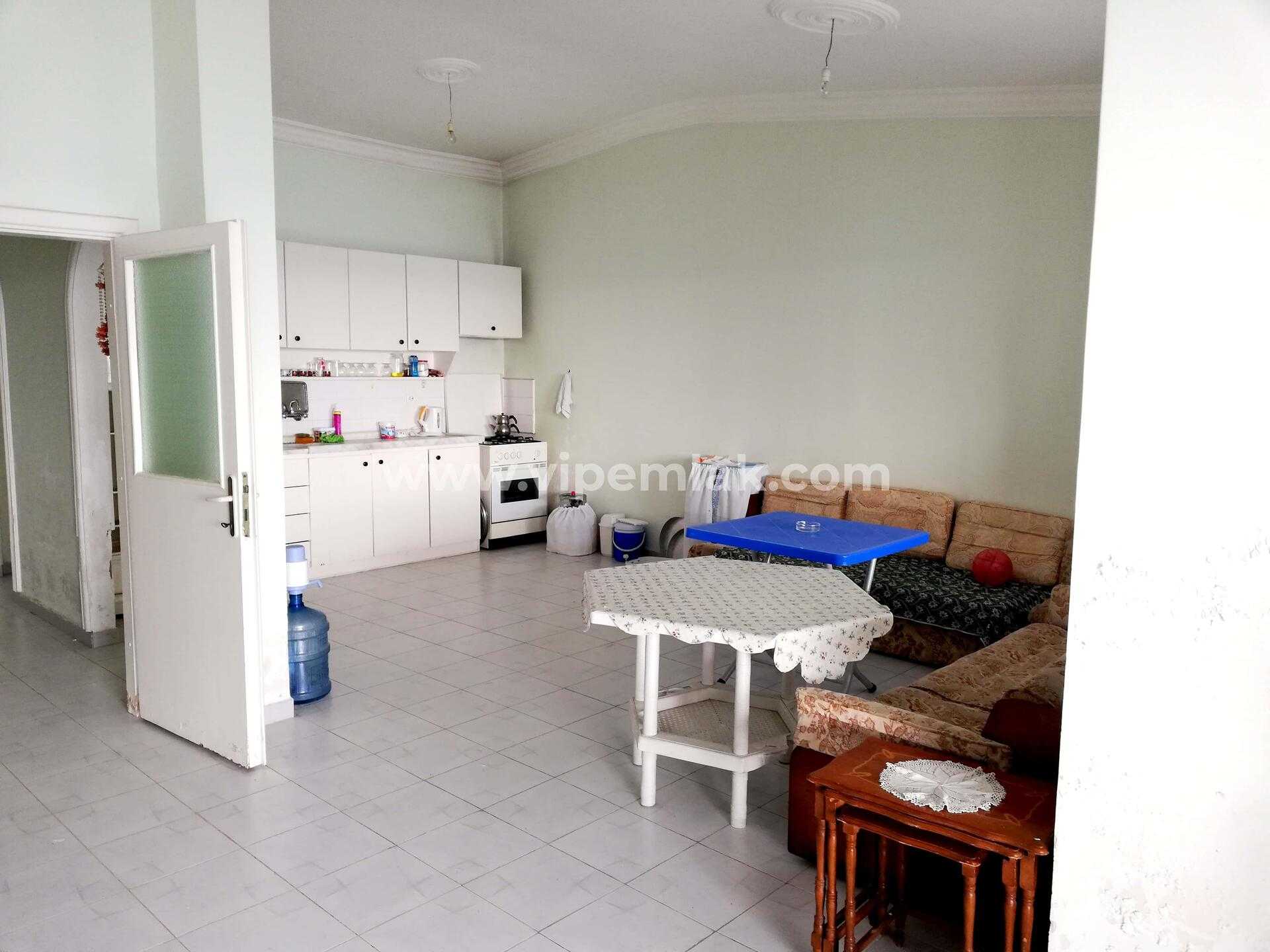 ERDEMLİ TIRTARDA DENİZE SIFIR FULL DENİZ MANZARALI SATILIK 2+1 YAZLIK DAİRE
