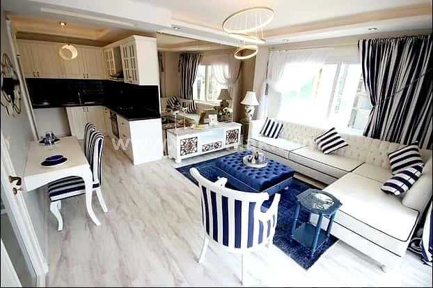 asis marmaris yüksek kat aquaparklı 2+1 satılık  daire