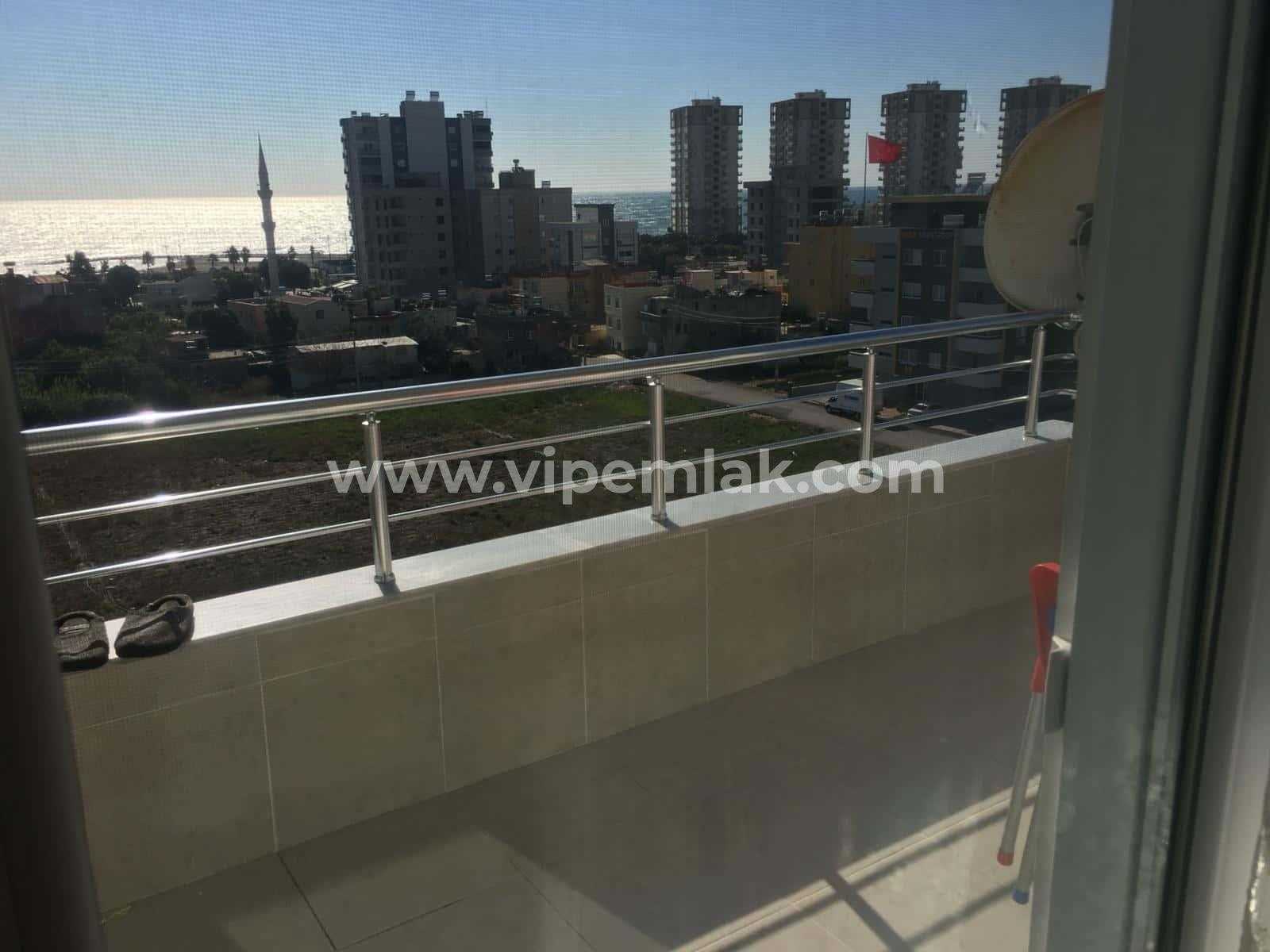 ERDEMLİ ALATA MAHALLESİNDE DENİZ MANZARALI SATILIK UYGUN FİYATLI DAİRE