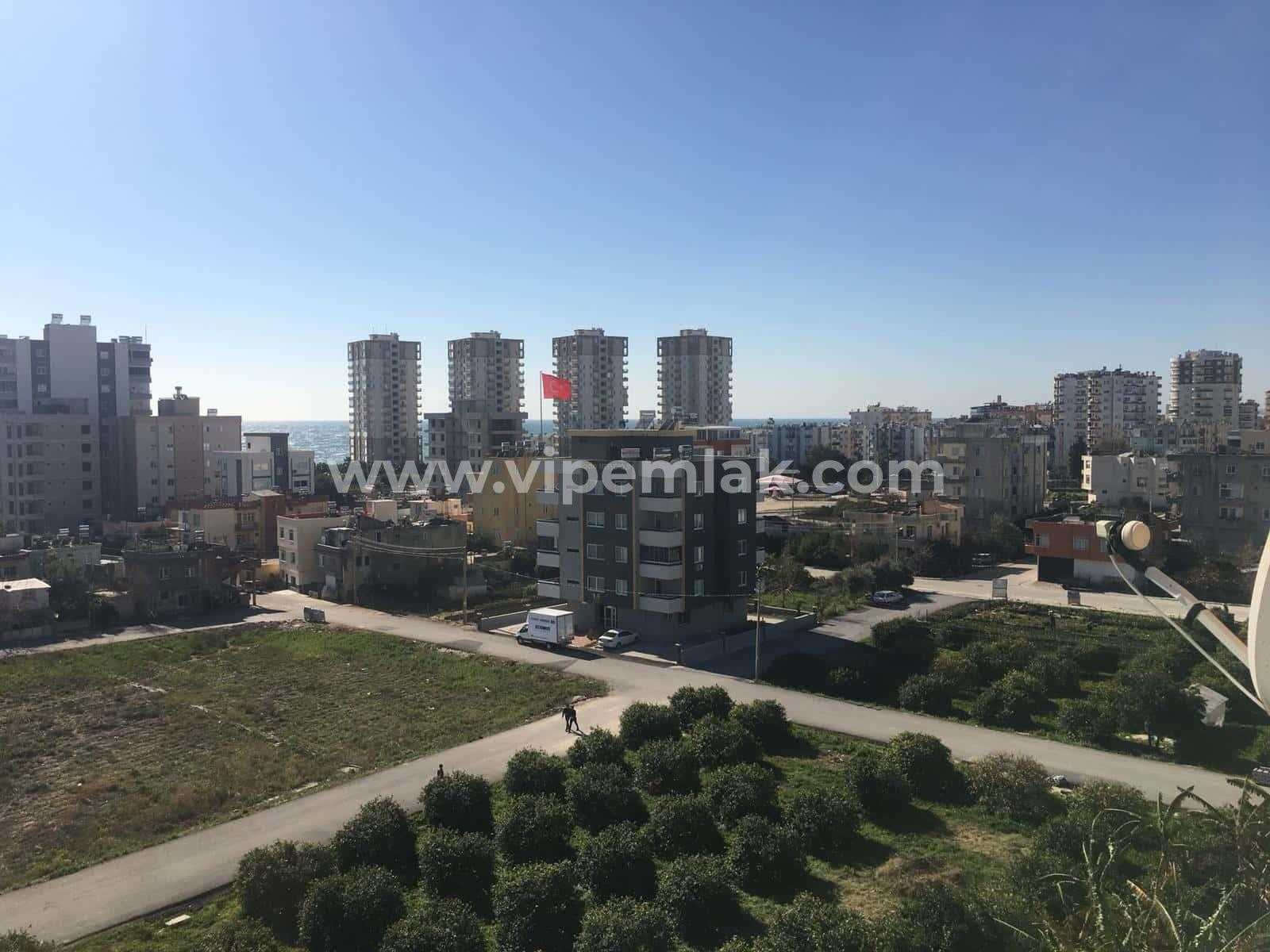 ERDEMLİ ALATA MAHALLESİNDE DENİZ MANZARALI SATILIK UYGUN FİYATLI DAİRE
