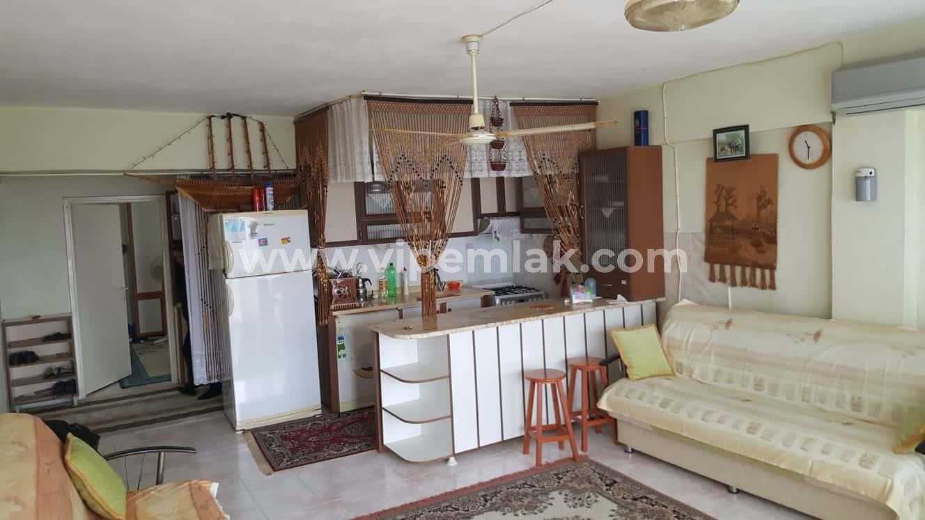 LİMONLU’DA DENİZ MANZARALI SATILIK 1+1 YAZLIK