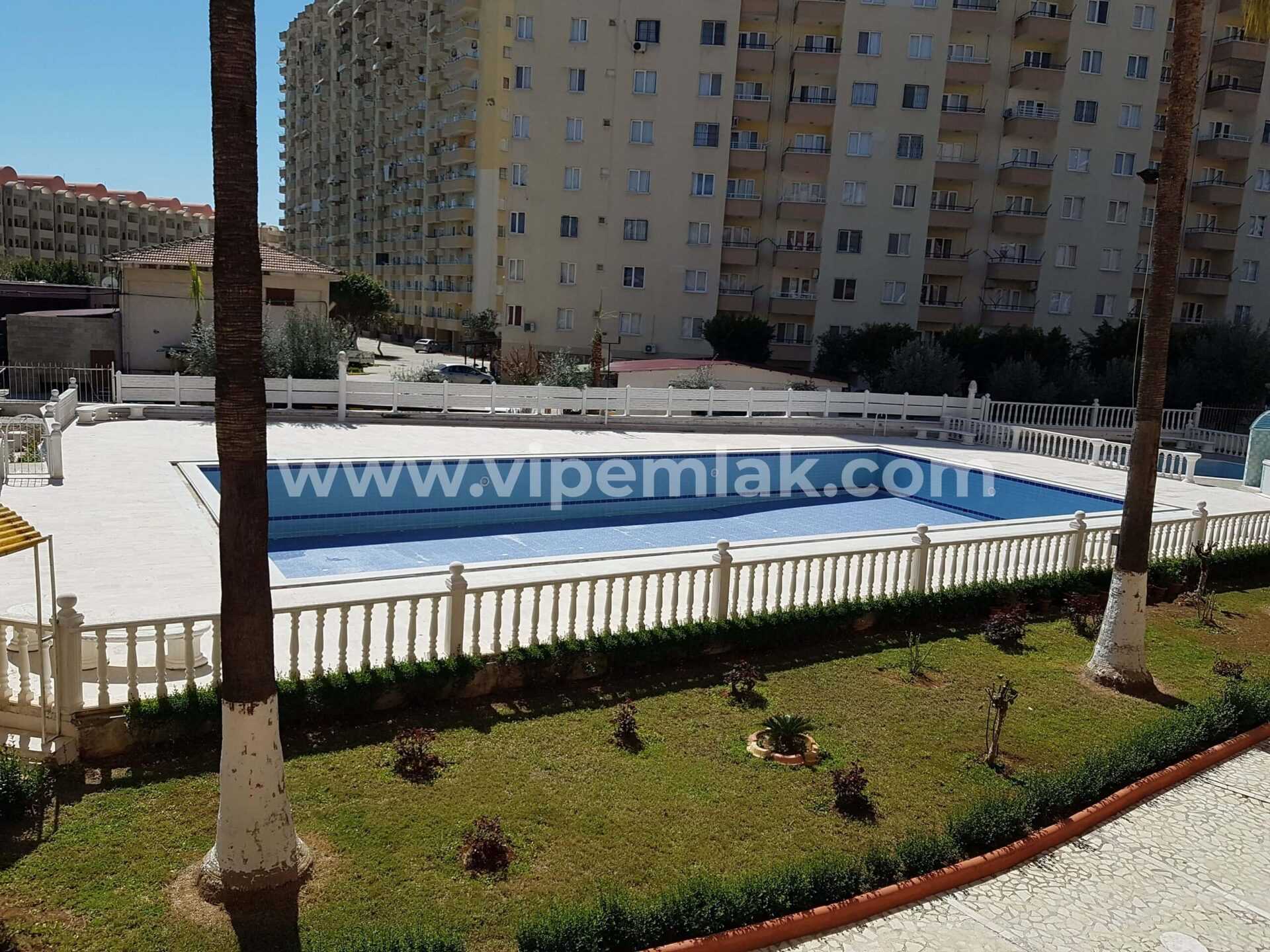 MERSİN ERDEMLİ TÖMÜKTE HAVUZLU SİTEDE SATILIK 2+1 YAZLIK DAİRE