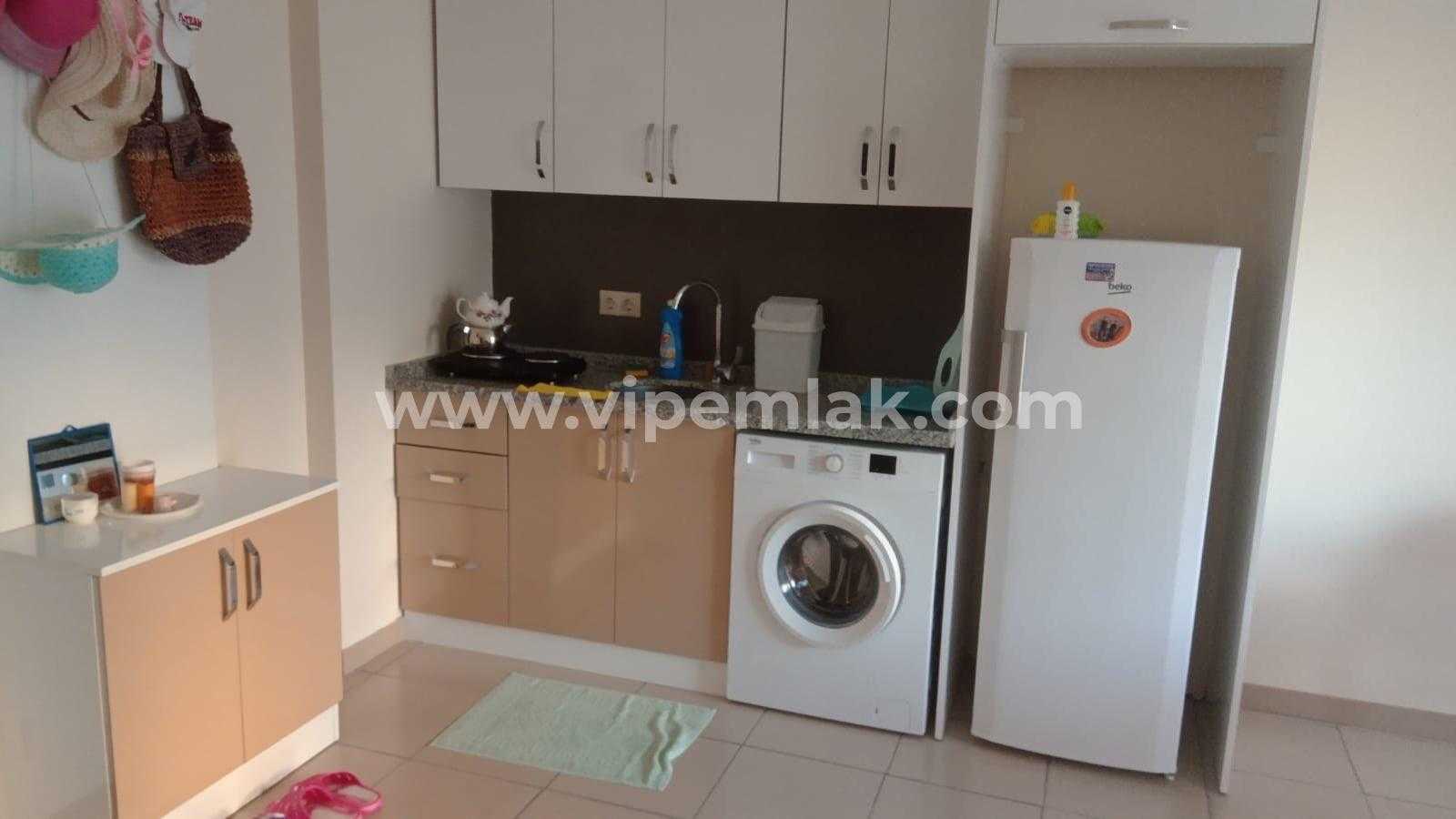 TÖMÜK AURO RESORT TA HAVUZ CEPHELİ EŞYALI YAZLIK DAİRE