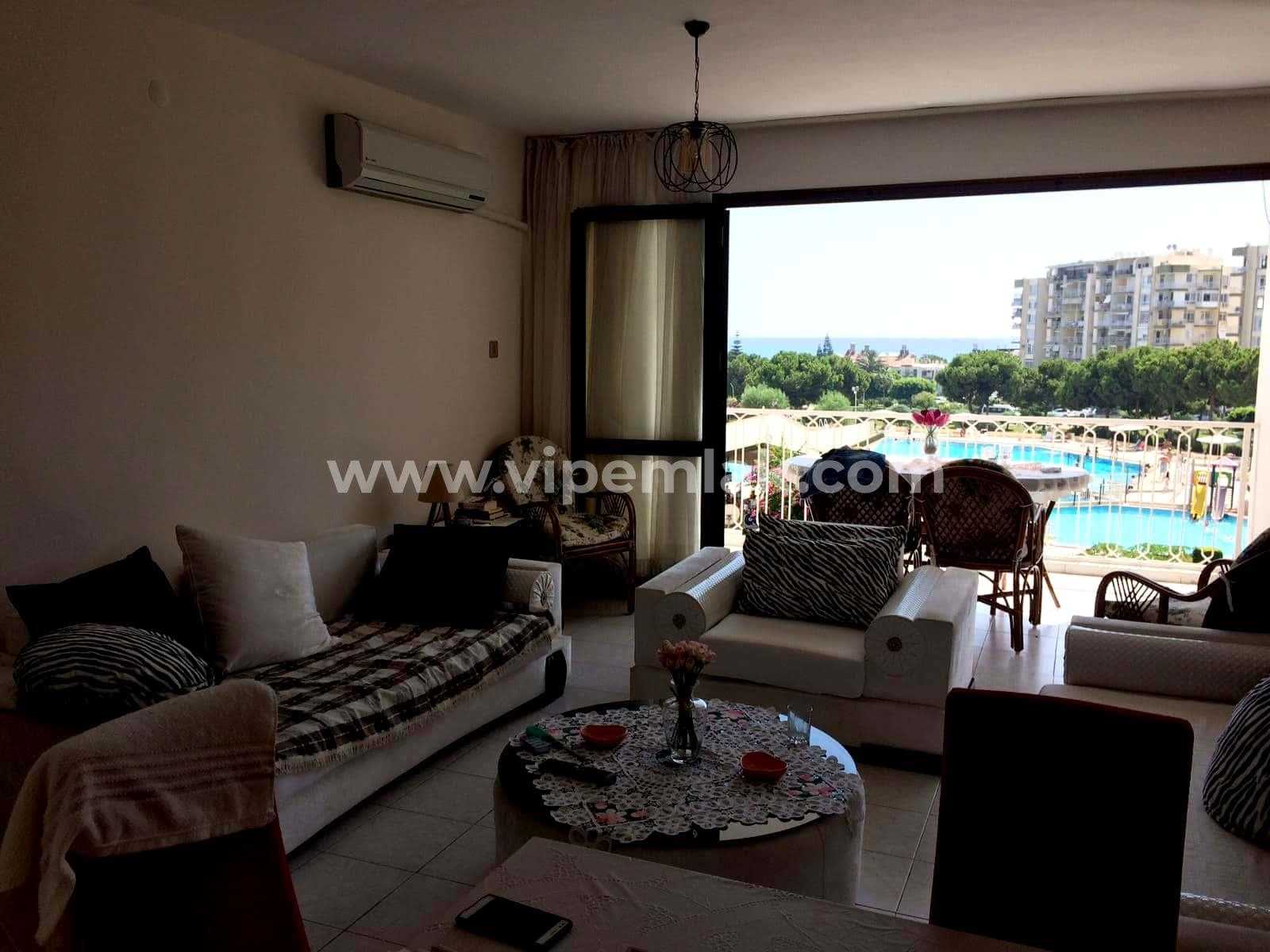 TÖMÜK ÖZALTIN SAHİL SİTESİ DENİZ MANZARALI YAZLIK 2+1 SATILIK DAİRE