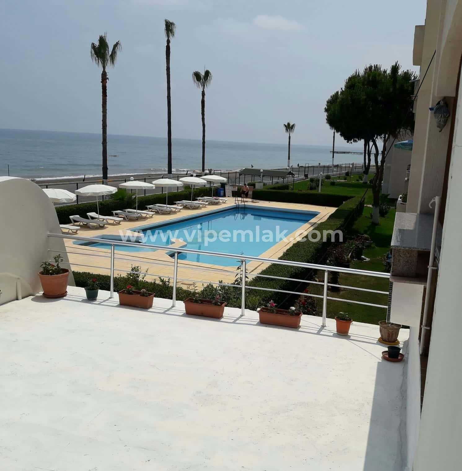 KARGIPINARI DENİZE SIFIR SİTE İÇERİSİNDE 2+1 SATILIK YAZLIK DAİRE
