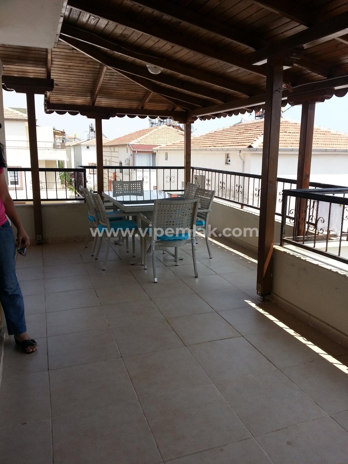 Ayaş Doğa Kent Sitesi Deniz Manzaralı Satılık Triplexs Villa