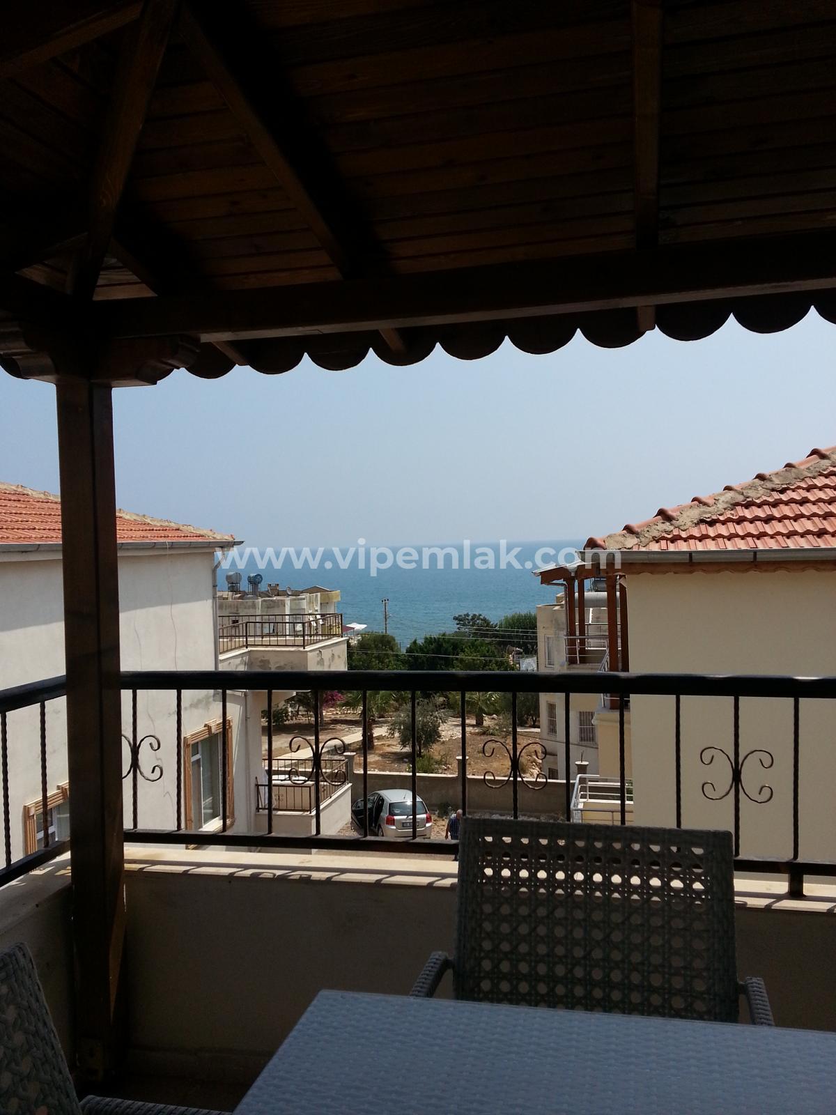 Ayaş Doğa Kent Sitesi Deniz Manzaralı Satılık Triplexs Villa