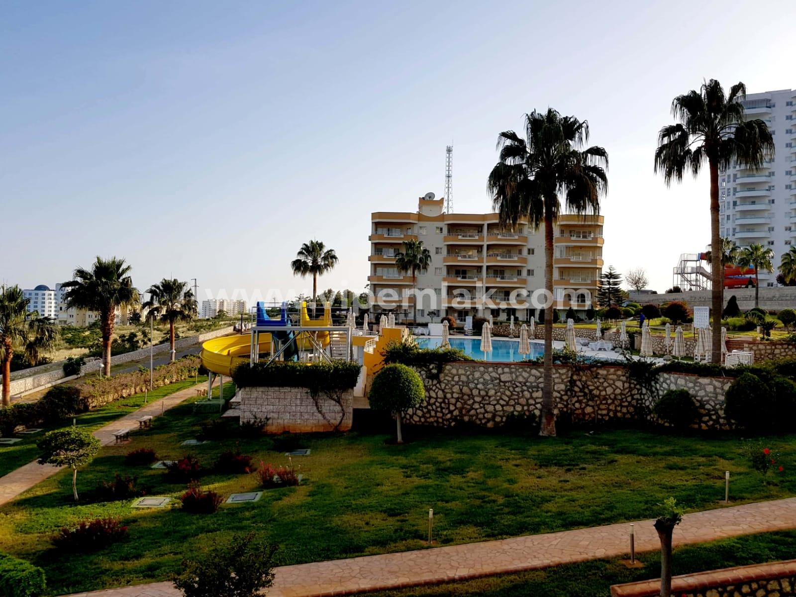Mersin Erdemli Ayaş Larissa Sitesi Full Deniz Manzaralı Eşyalı Satılık 3+1 Daire