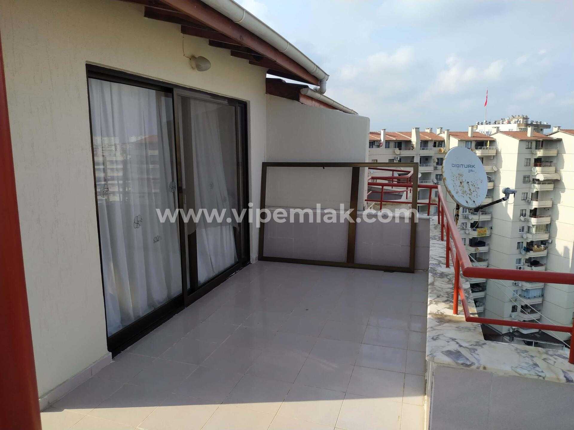 TÖMÜK GONDOL SİTESİ DENİZE SIFIR MUHTEŞEM MANZARALI TERASLI SATILIK DAİRE