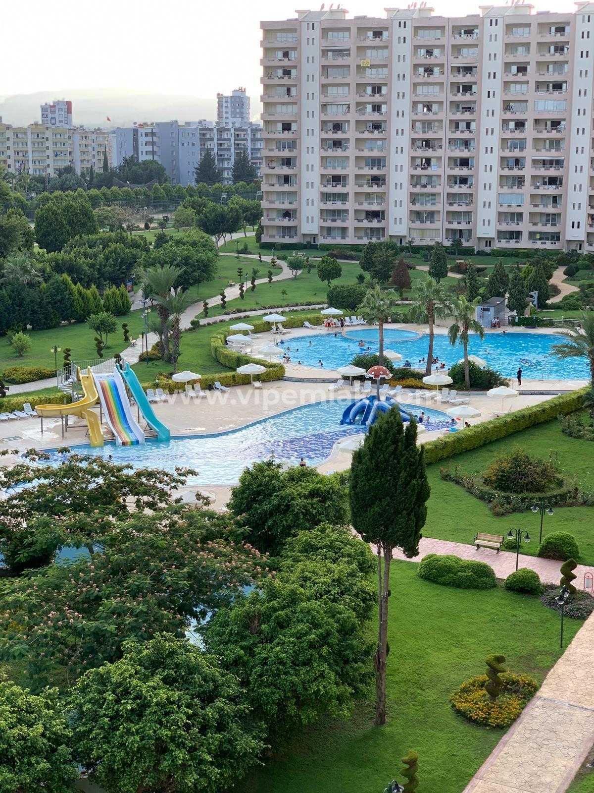 MERSİN ERDEMLİ QUEENABA TATİL SİTESİNDE GÜNLÜK AYLIK KİRALIK YAZLIK DAİRE