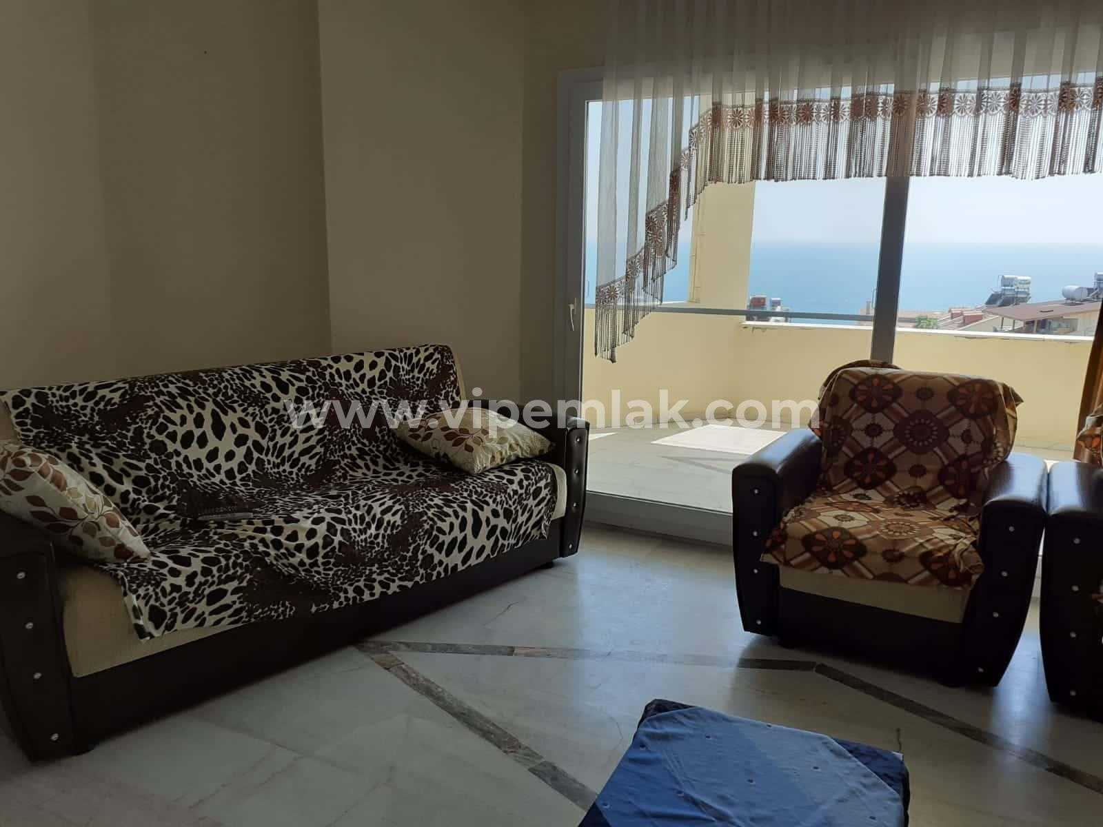 MERSİN AYAŞ MÜKEMMEL DENİZ MANZARALI 3+1 SATILIK DAİRE