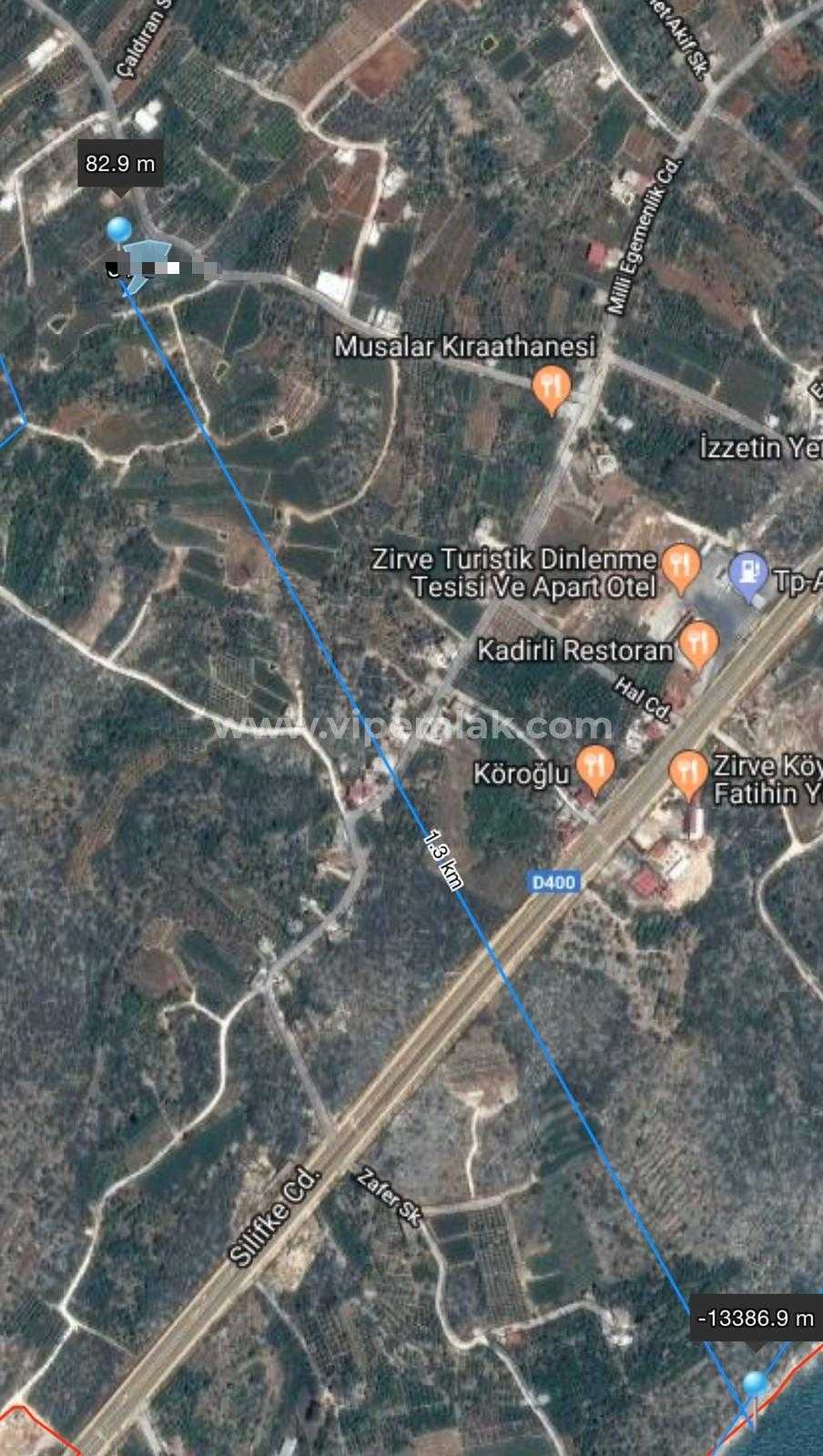 Erdemli Tırtar’da 1260m2 Satılık Kelepir Fiyatta Tarla