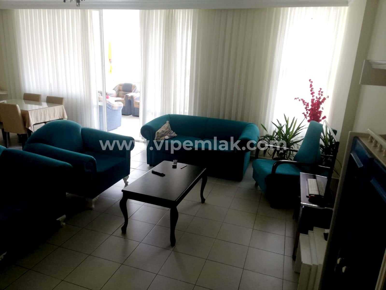 tömük üzmez sitesi 145m2 eşyalı satılık kelepir 2+1 daire