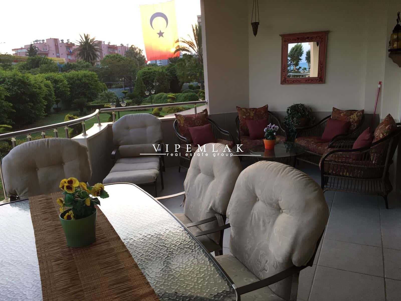 Kargıpınarı Queenaba Tatil Sitesinde 3+1 Satılık Yazlık Daire