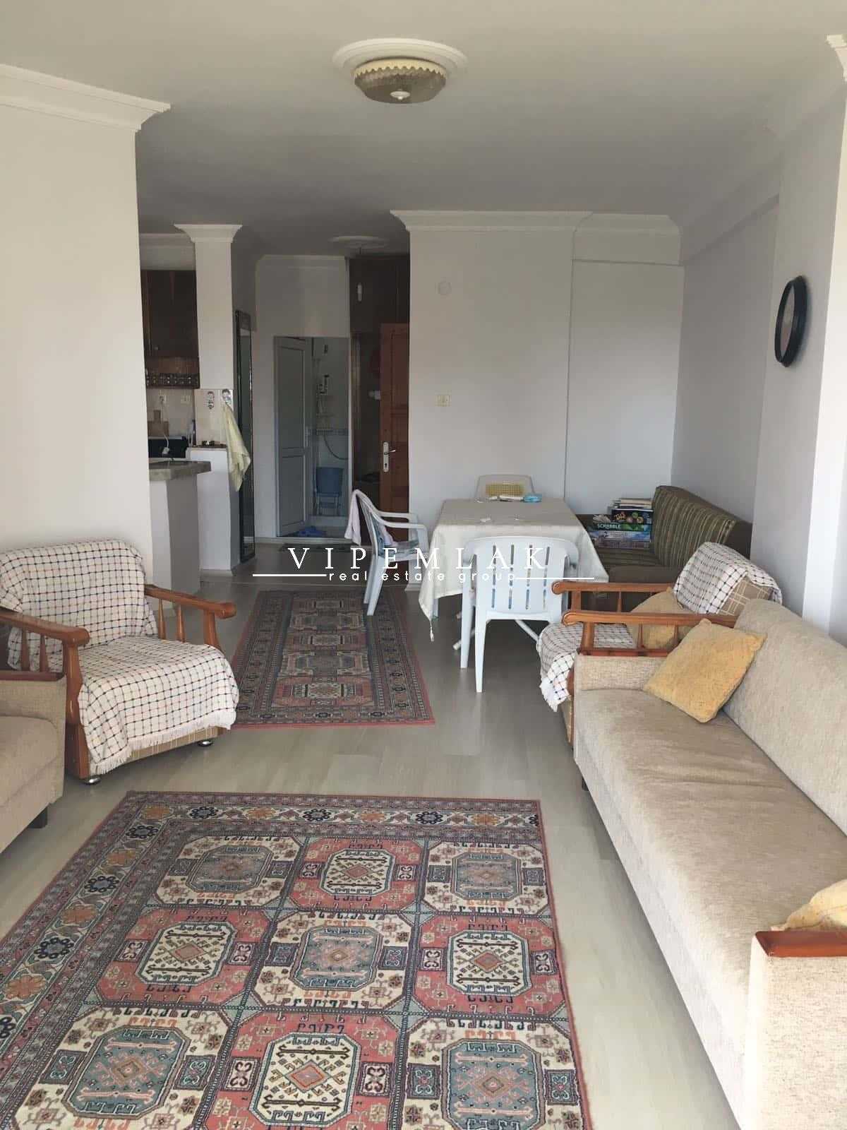 Kargıpınarı Altınkum Sahil Sitesinde Eşyalı Satılık Yazlık Daire