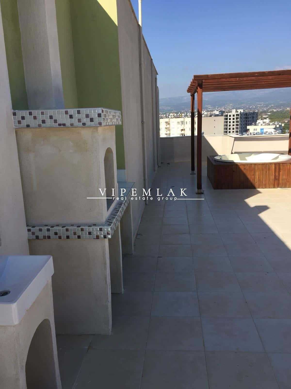TÖMÜK KİLİKYA EVLERİ DENİZE SIFIR TERAS DUBLEX 5+1 SATILIK DAİRE