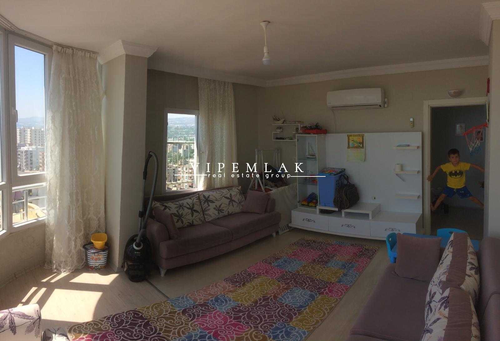 erdemli akdeniz mahallesinde deniz manzaralı masrafsız 3+1 bağımsız mutfak satılık daire