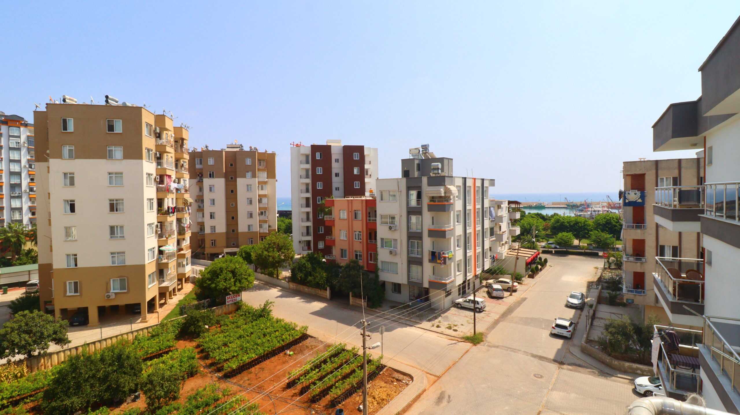 Mersin Erdemli Alata Sahil Liman Karşısı Deniz Manzaralı Kiralık 2+1 Daire
