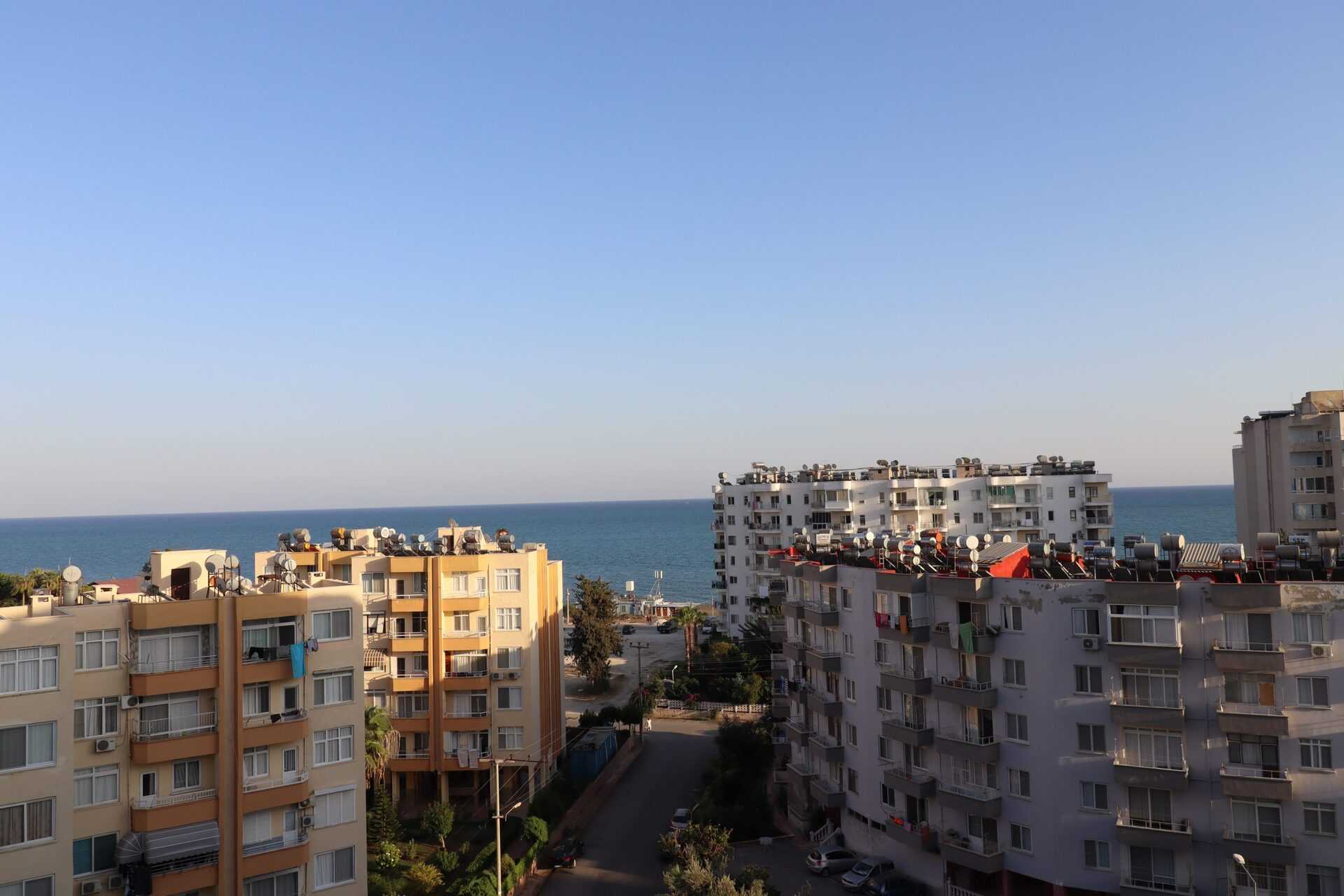Basri Kış Auro Resort Satılık 2+1 Yüksek Kat Deniz Manzaralı  Daire