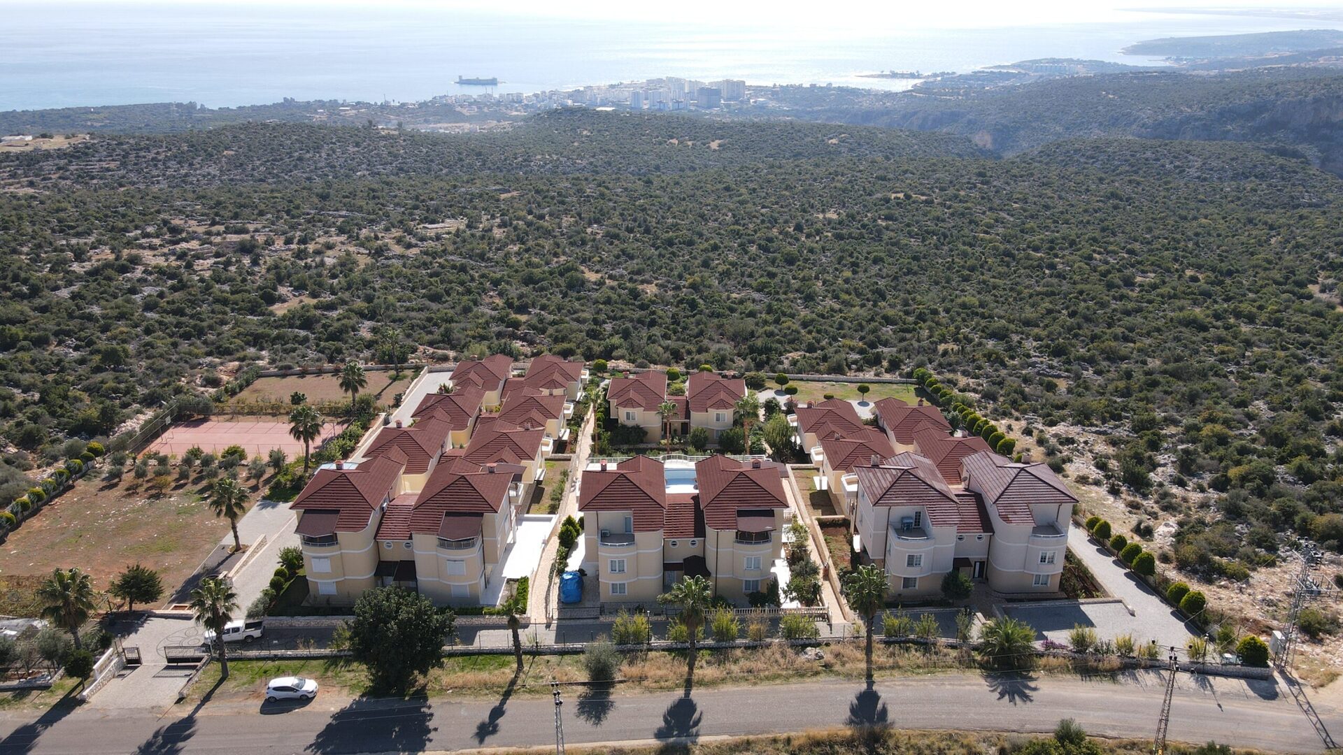 Mersin Erdemli Kızkalesi Turkuaz Villaları Satılık 4+1 Villa