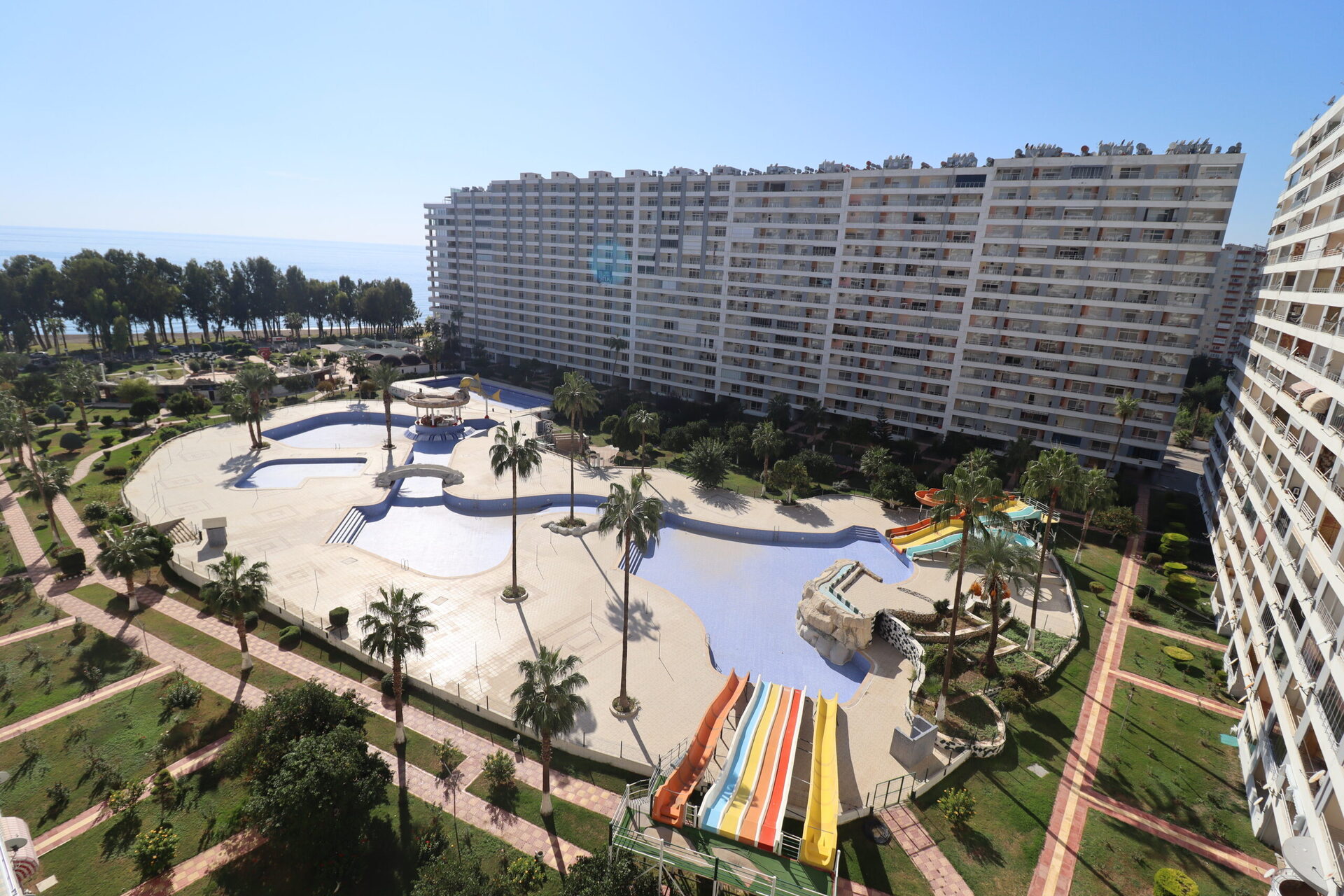 Mersin Erdemli Tömük Doğan Aguapark 2+1 Satılık Full Bakımlı Köşe Daire