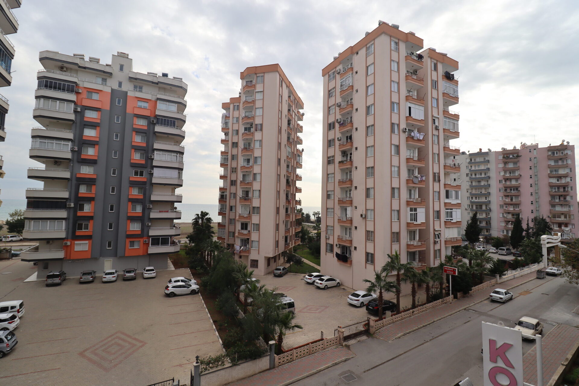 Erdemli Akdeniz Mahallesi Satılık 3+1 Deniz Manzaralı Sıfır  Daire