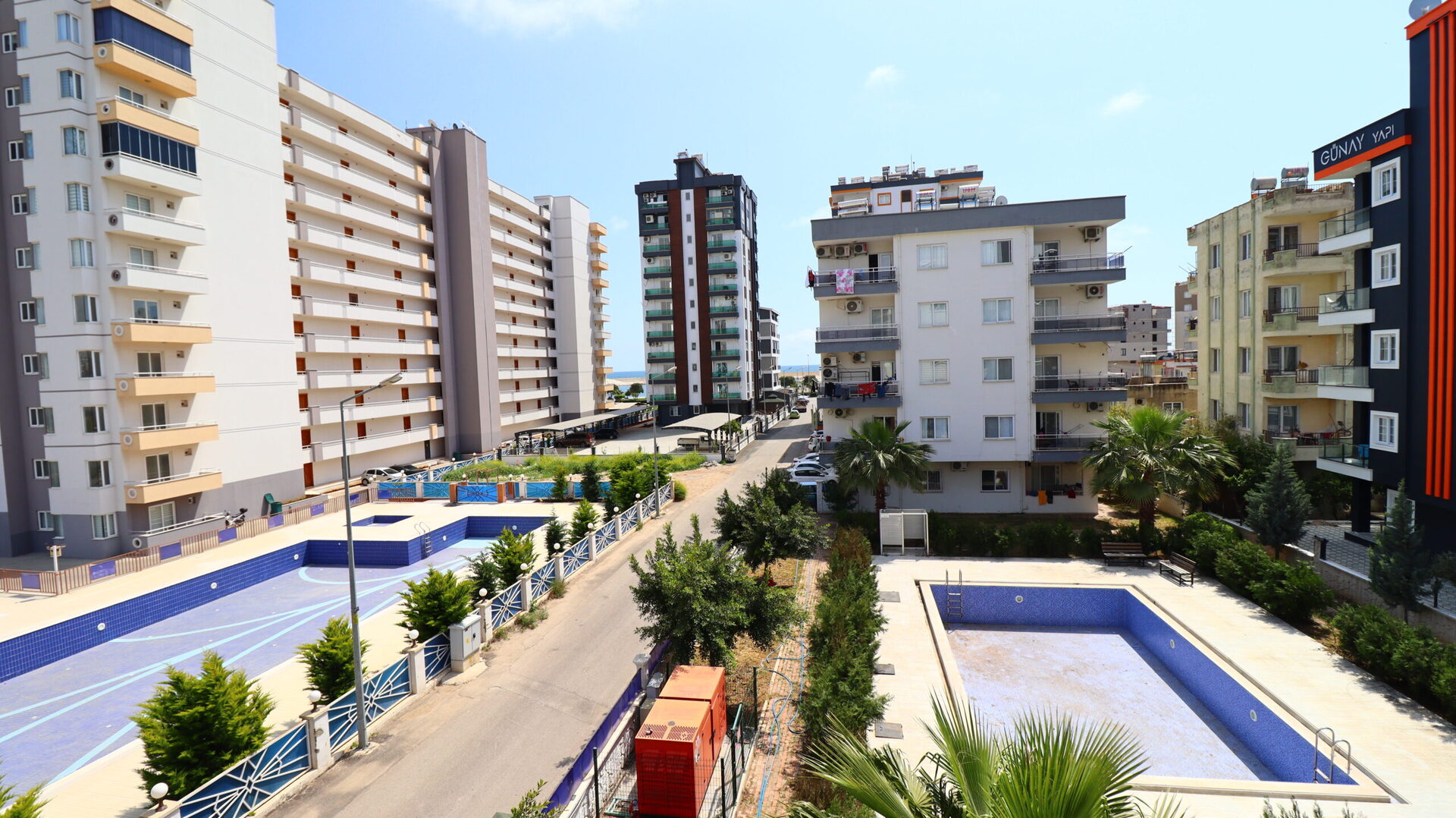 Mersin Erdemli Alata Palmiye Sitesi Havuzlu Satılık 2+1 Daire 