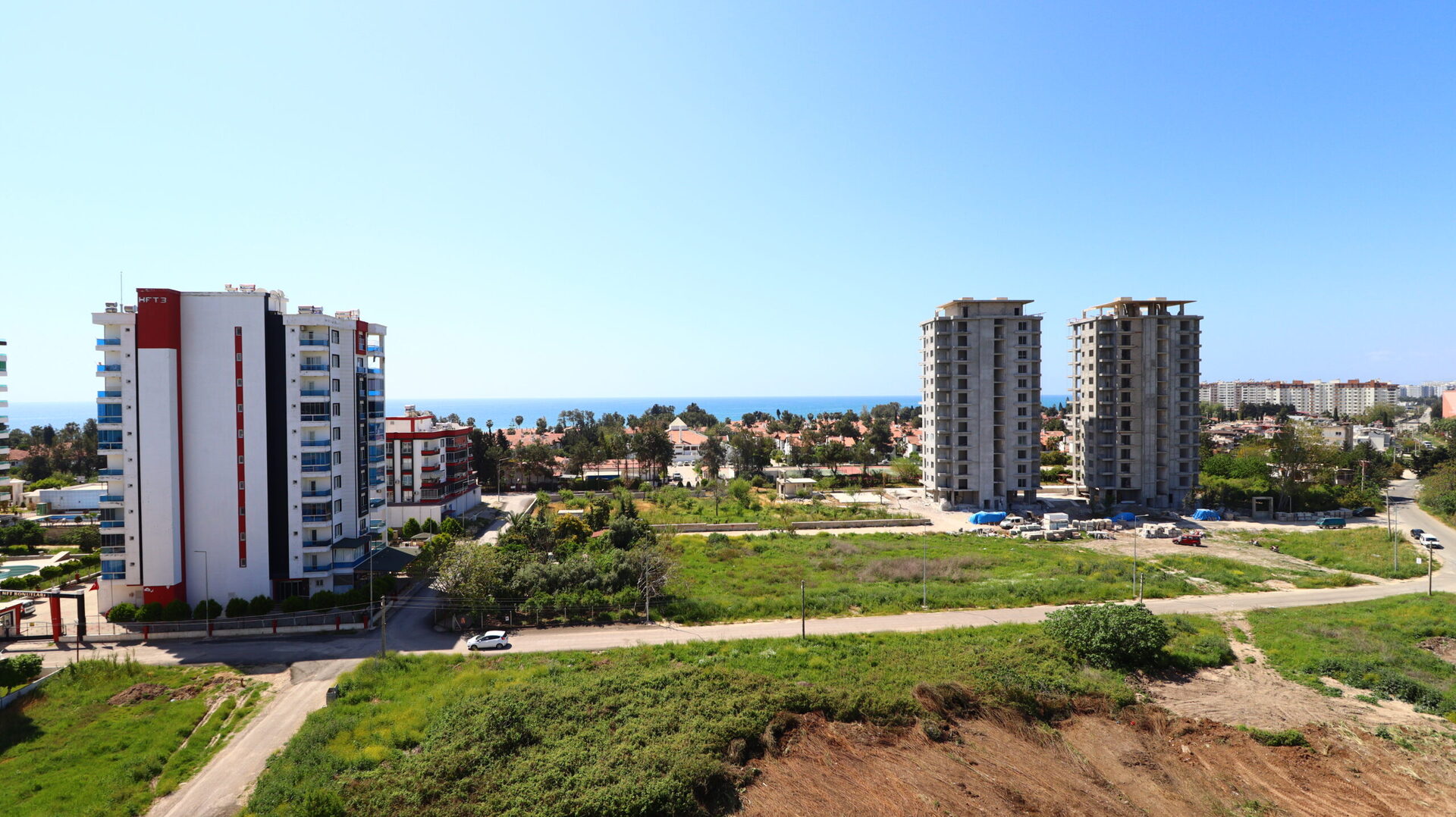 Mersin Erdemli Kargipınarı Heaven Court Меблированная квартира 1+1 на продажу