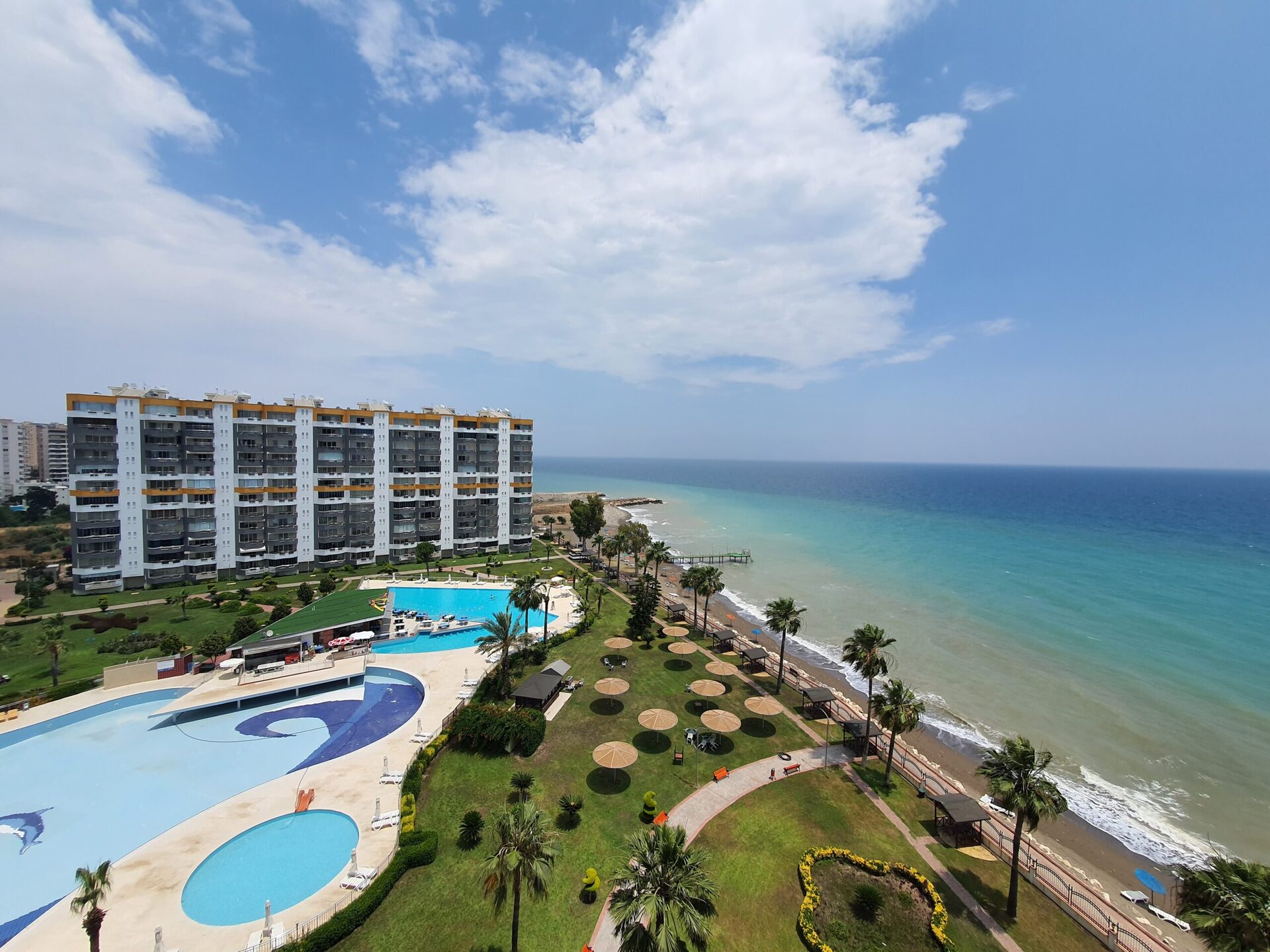 Mersin Erdemli Kargıpınarı Queenaba Tatil Sitesi Denize Sıfır Satılık Daire