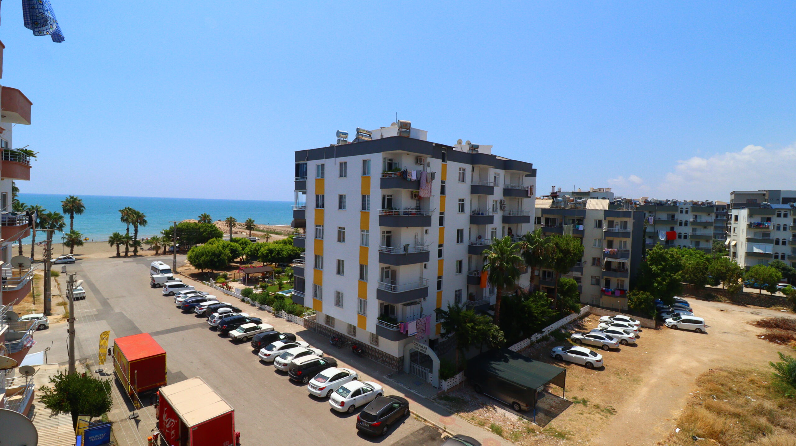 Mersin Erdemli Kocahasanlı Eşyalı Kiralık 2+1 Deniz Manzaralı Daire