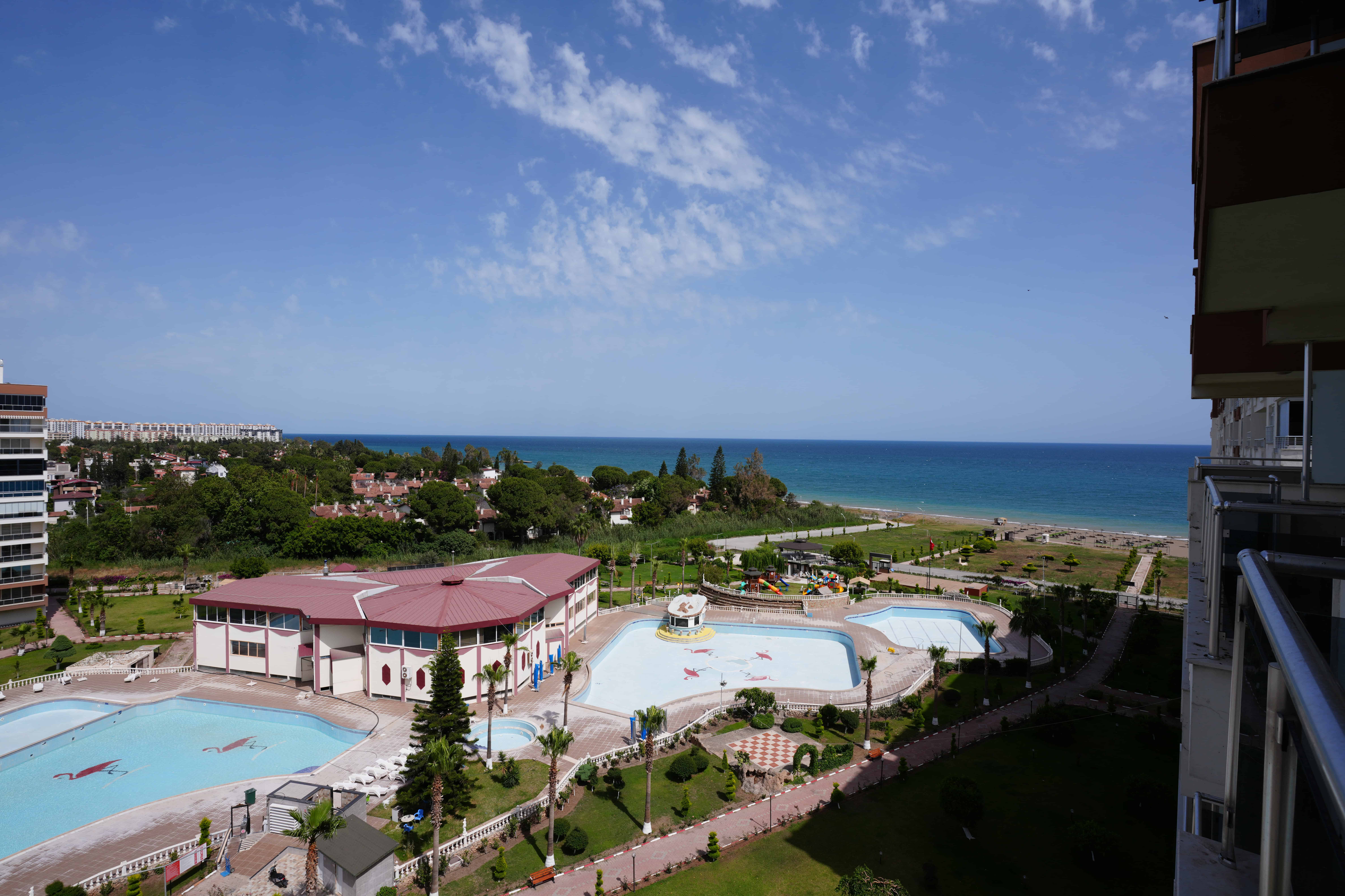 Mersin Erdemli Kargıpınarı Liparis Sunlife Eşyalı Kiralık  Deniz Manzaralı 2+1 Daire