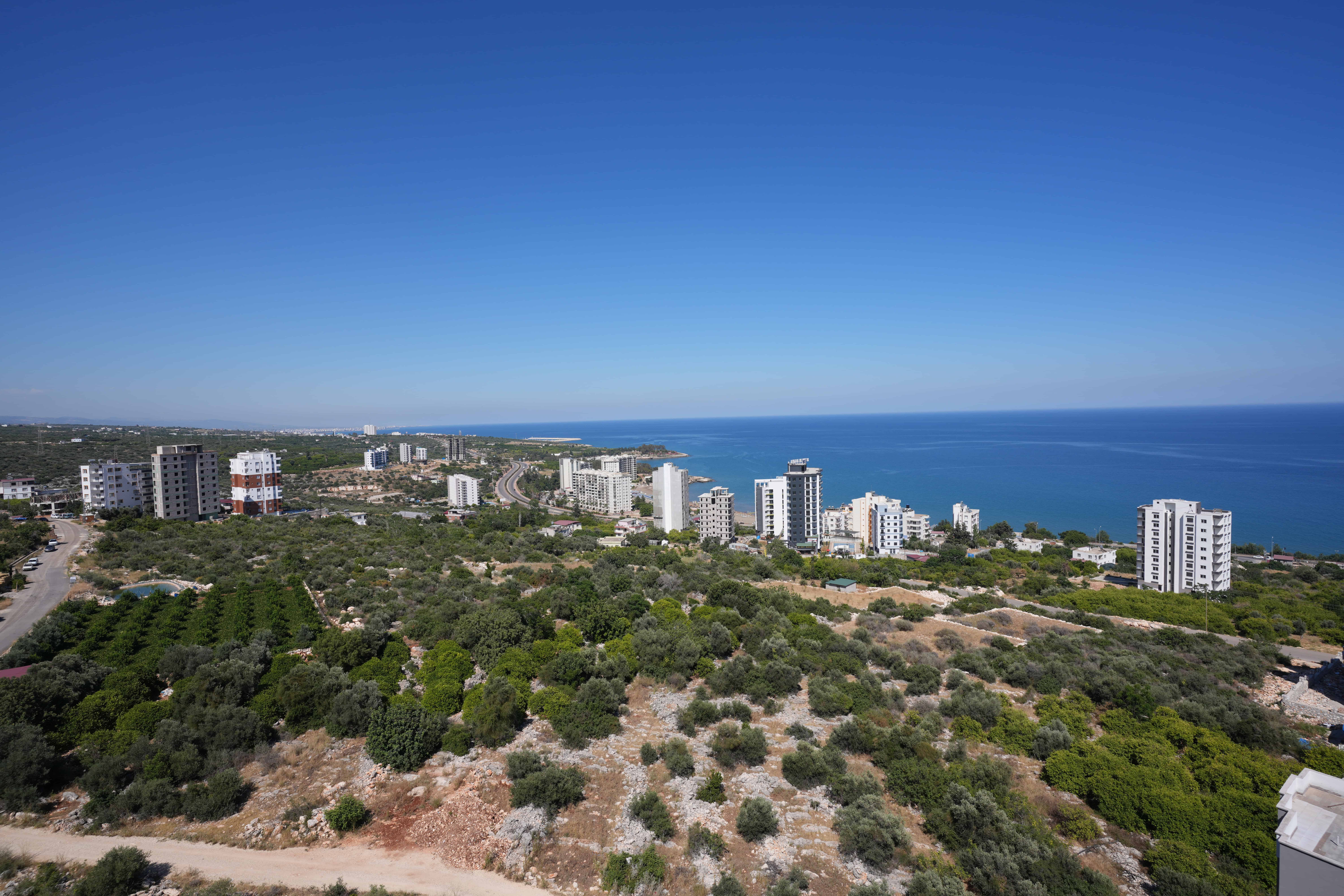 Mersin Erdemli Ayaş Class Aqua 3+1 Wohnung zu verkaufen