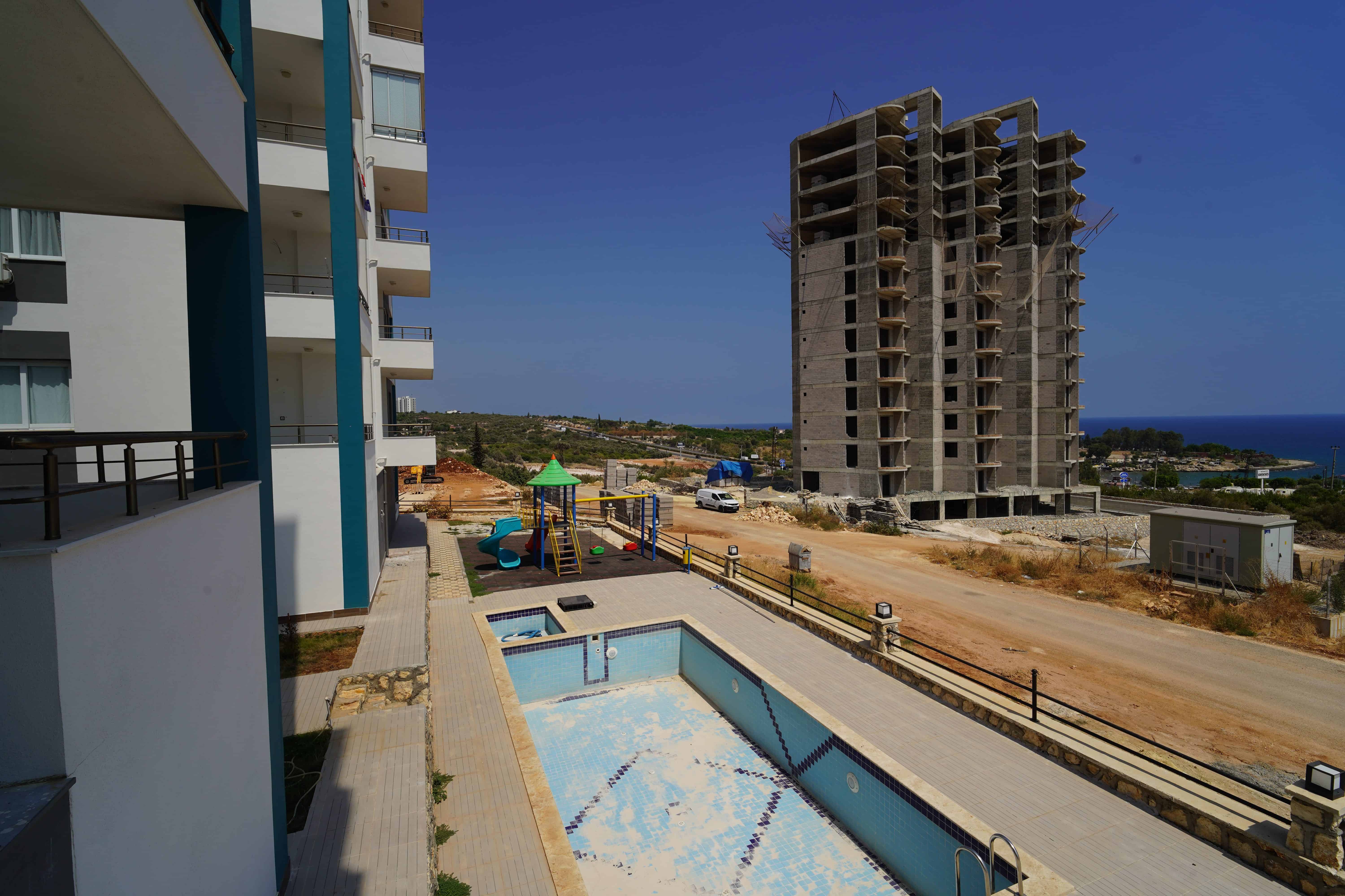 Mersin Erdemli Ayaş Deniz Manzaralı Satılık 1+1 Daire