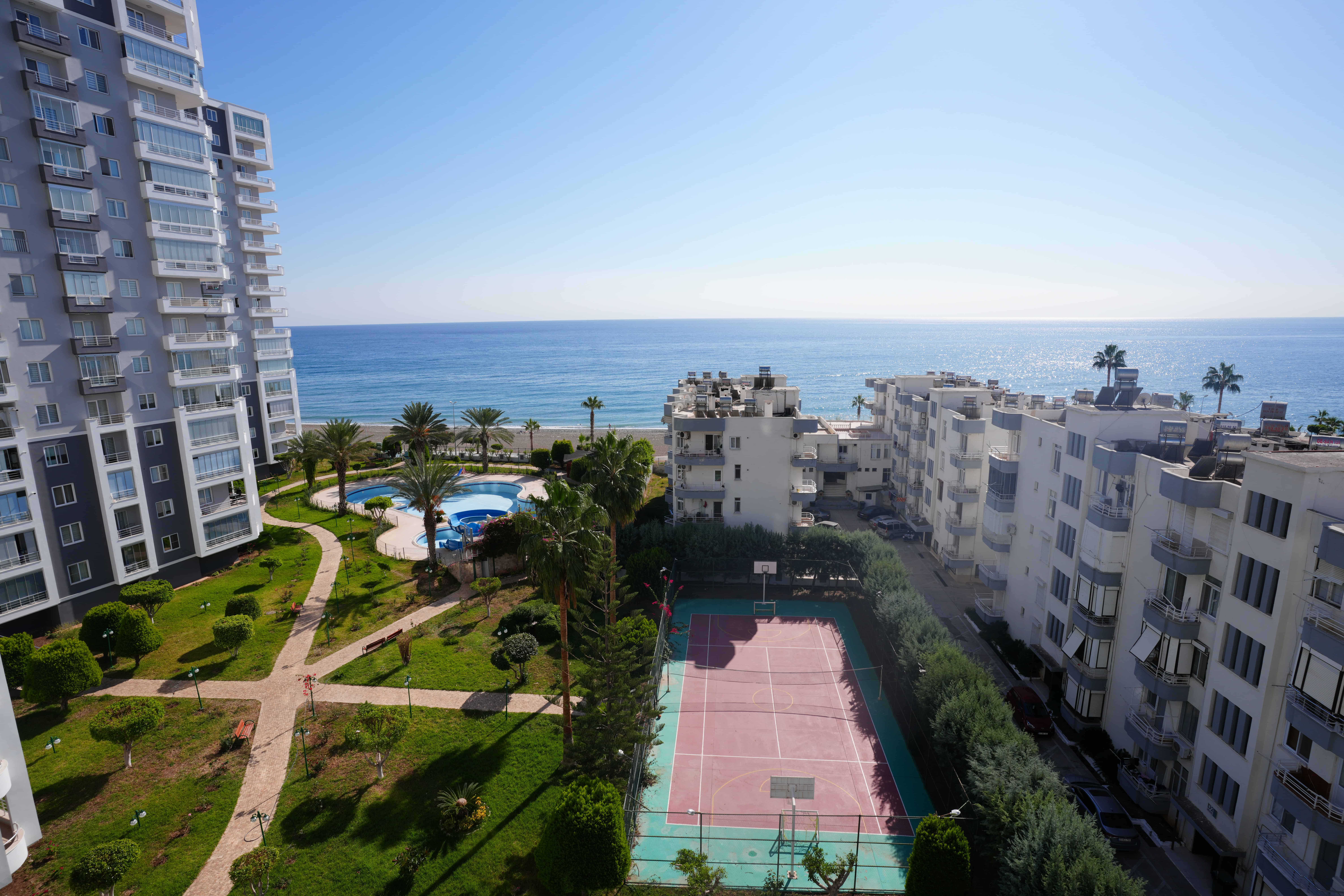 Mersin Erdemli Merkez Alatapark Sitesi Denize Sıfır Kiralık 4+1 Daire